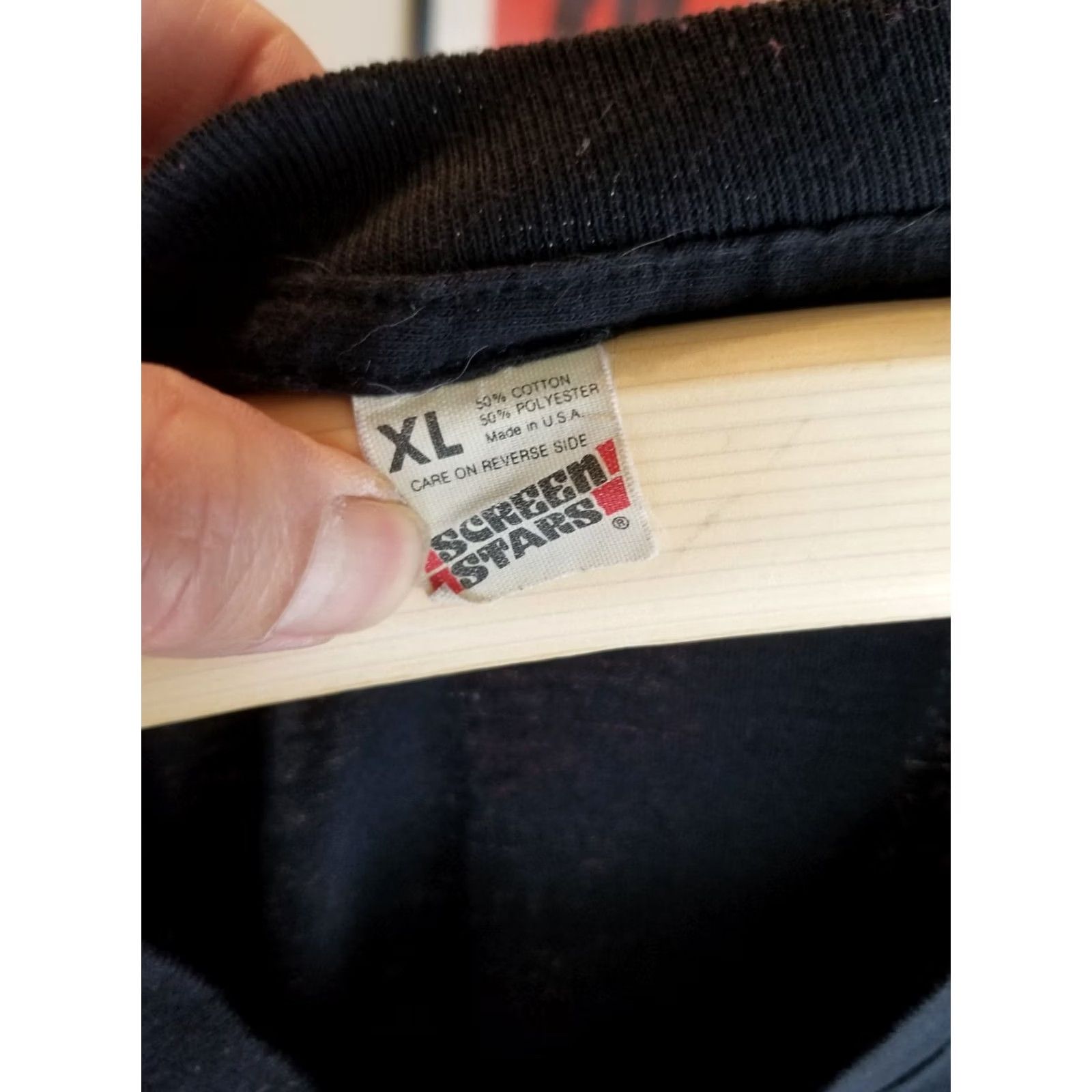 Vintage VINTAGE THE VOICE OF MINNEAPOLIS THE KIMBALL PIPE ORGAN T-SHIRT XLARGE Shirt Mens Black Cotton Logo 80s 90s Rock Concert Merch Size US XL / EU 56 / 4 - 5 Thumbnail