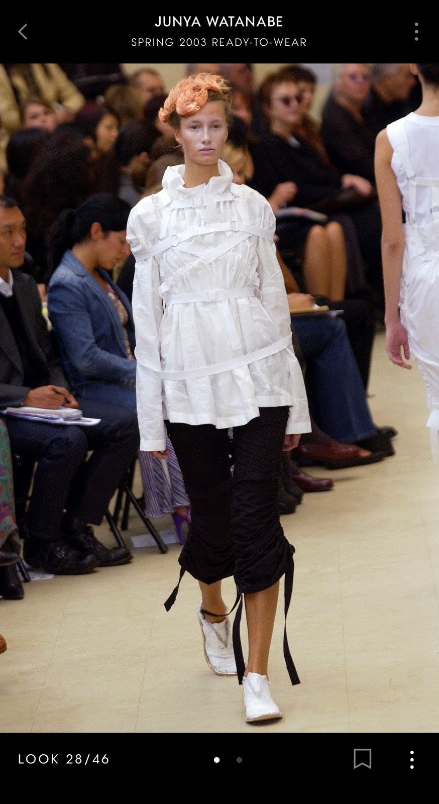Junya Watanabe 2002 Runway Parachute Bondage Pants Size 27" / US 4 / IT 40 - 6 Thumbnail