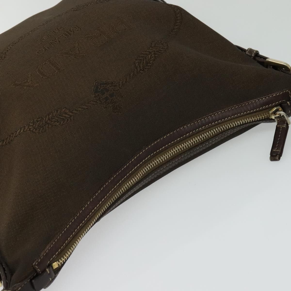 Prada PRADA Shoulder Bag Canvas Brown Gold Size ONE SIZE - 6 Thumbnail