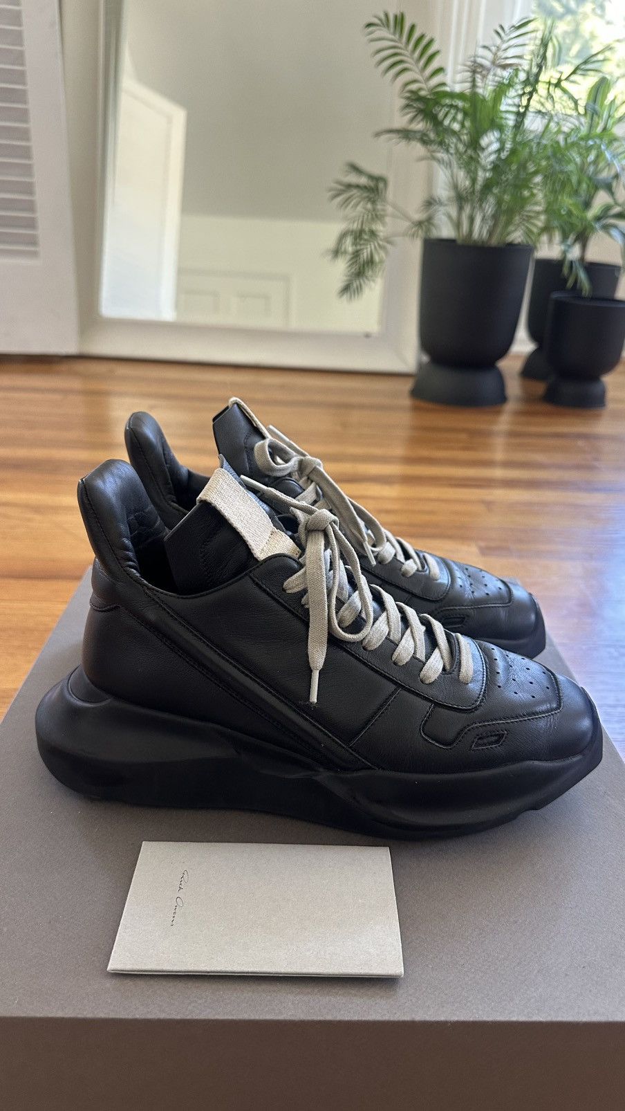 Rick Owens Rick Owens geth running sneakers EU 38, US 7 Size US 7 / IT 37 - 2 Thumbnail