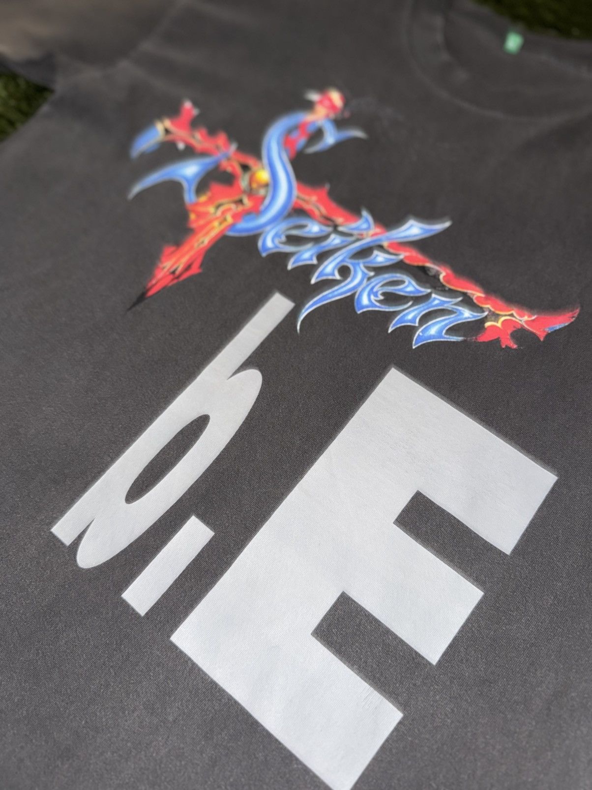 Japanese Brand [L] B.Eautiful SEIKEN Vintage Washed T-Shirt Charcoal Size US L / EU 52-54 / 3 - 3 Thumbnail