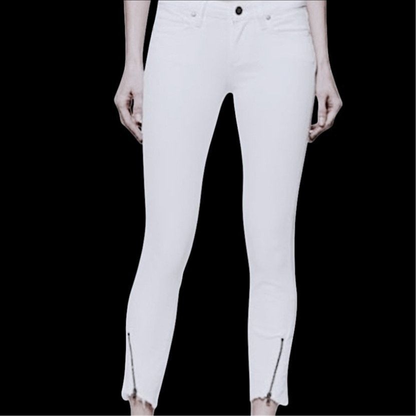 Paige Paige White Jeans | Size 25 Size 26" / US 2 / IT 38 - 7 Thumbnail