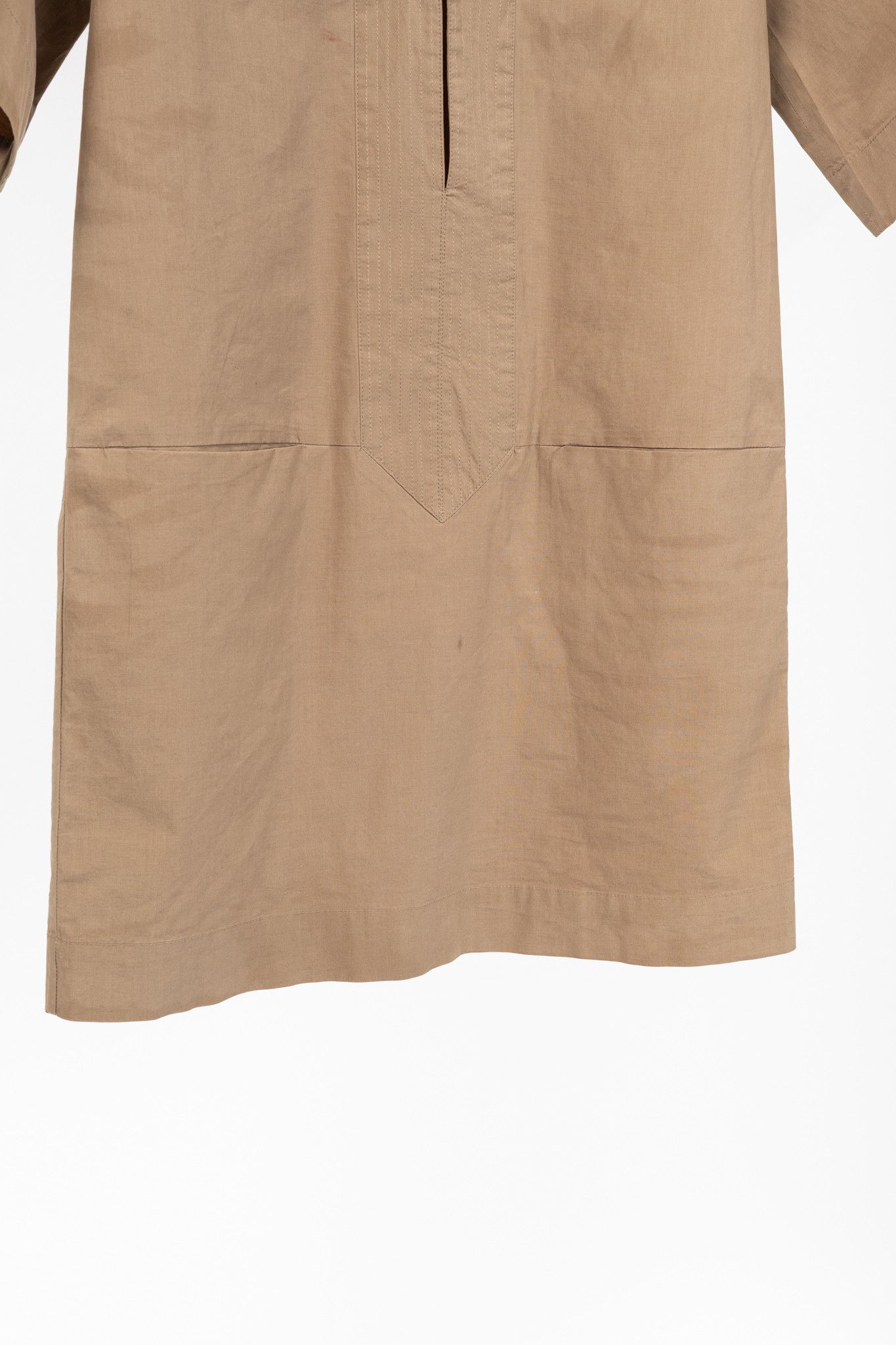 Toteme Toteme Zagora Brown Cotton Tunic Dress Size XS / US 0-2 / IT 36-38 - 6 Thumbnail