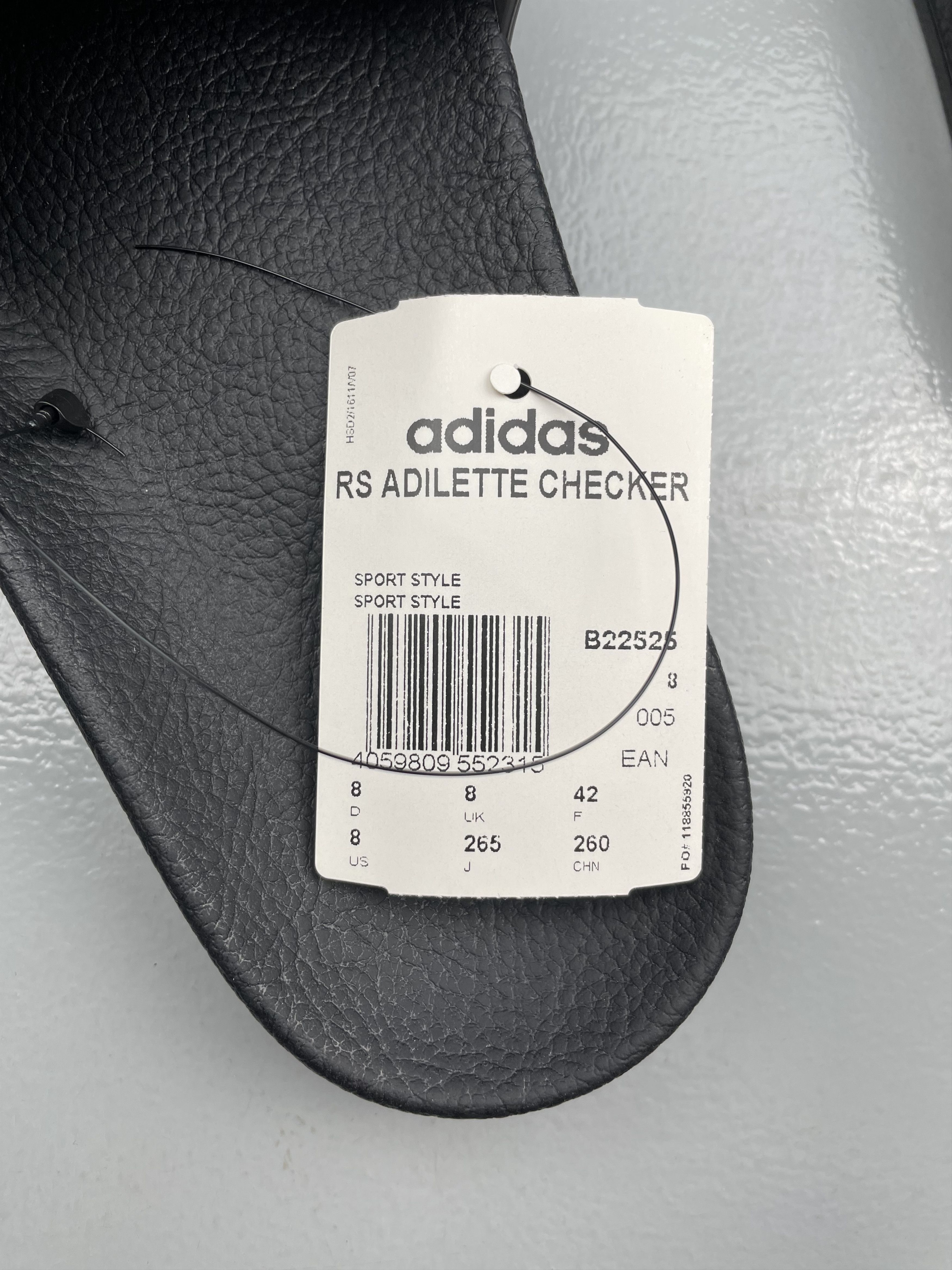 Adidas × Raf Simons adidas X Raf Simons S/S 2018 Adilette Checkerboard Size US 8.5 / EU 41-42 - 9 Thumbnail