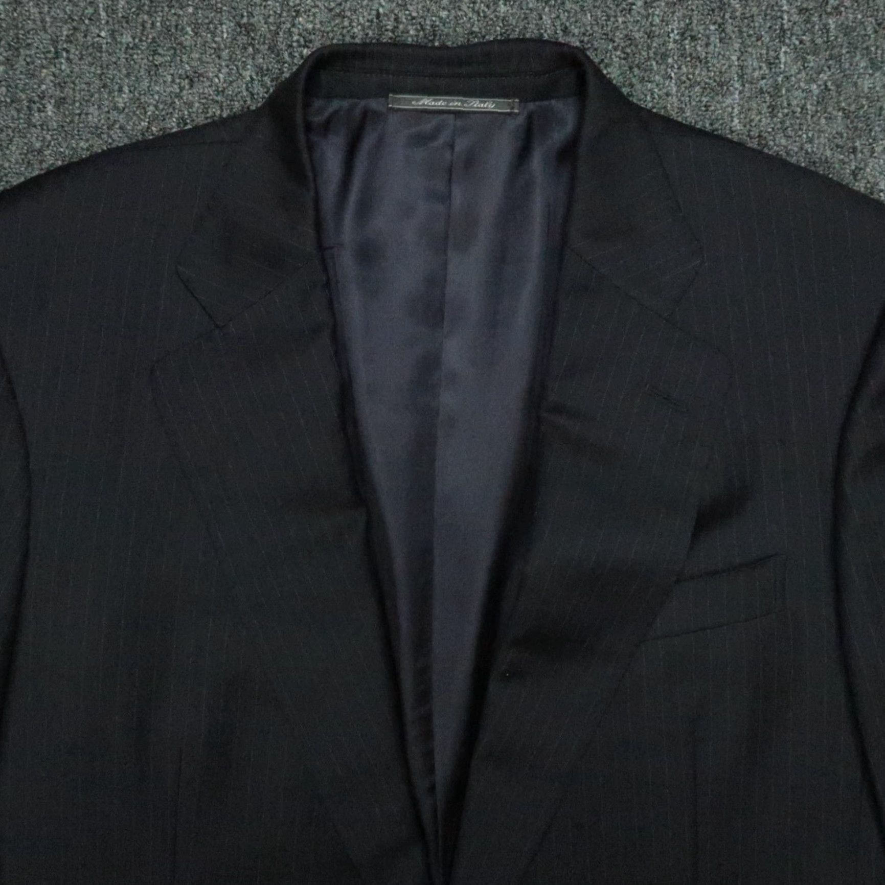 Ermenegildo Zegna VINTAGE Ermenegildo Zegna Blazer Men’s 42L Wool Patterned Suit Jacket Business Formal Men Size 42R - 2 Thumbnail