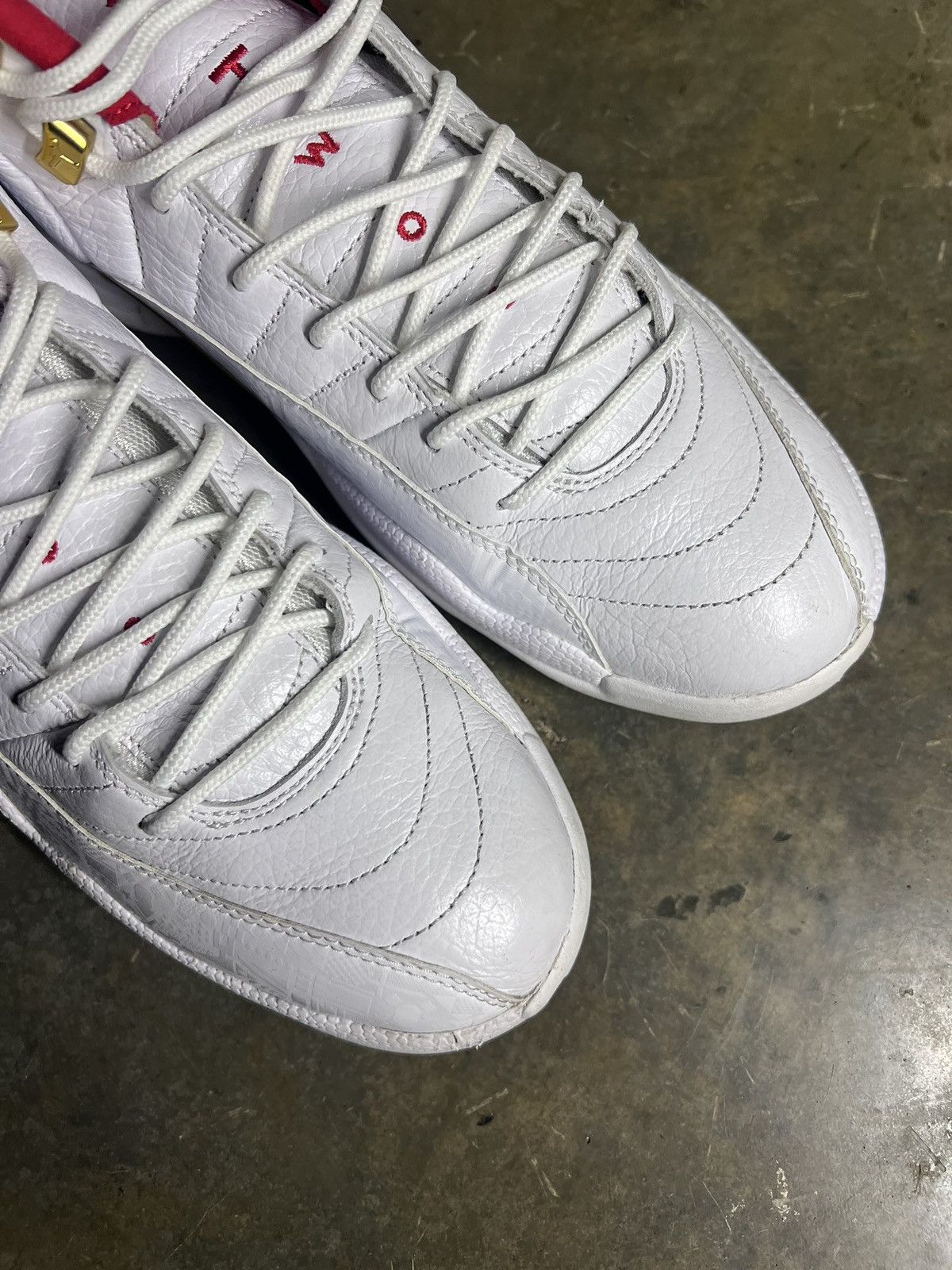 Japanese Brand × Nike Air Jordan 12 “FIBA” *No Box white red gold Size US 11 / EU 44 - 4 Thumbnail