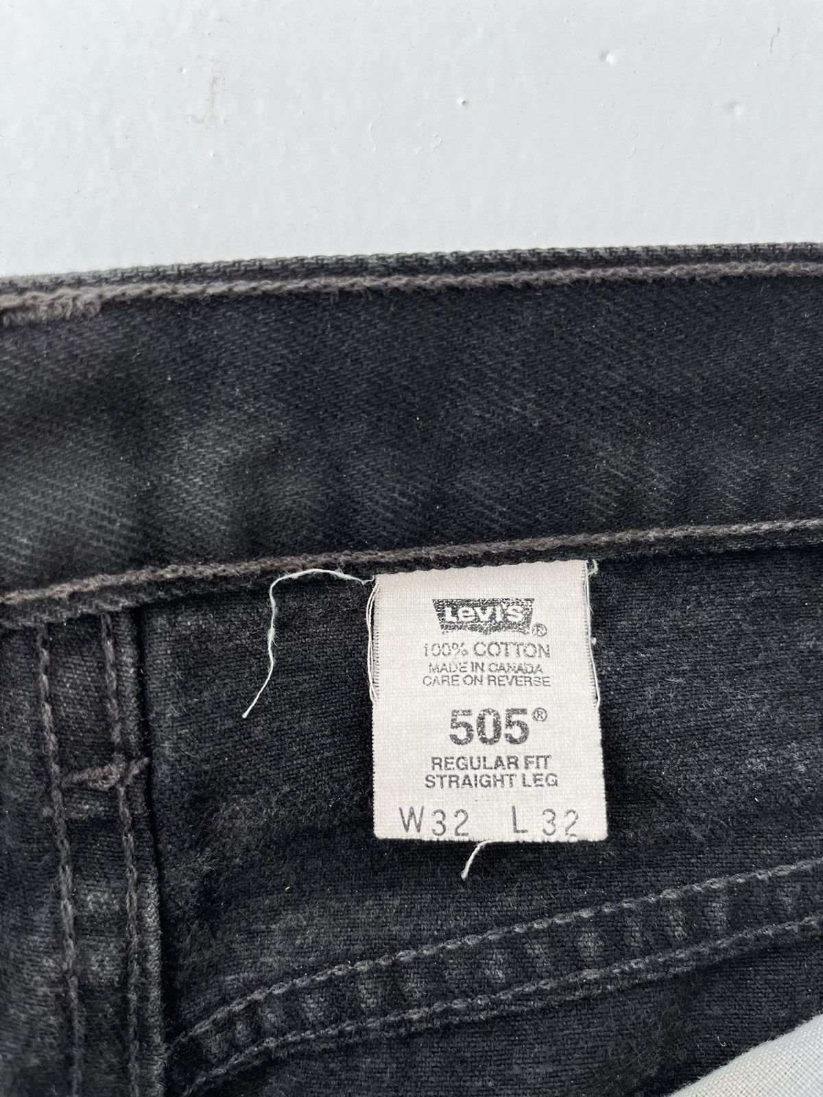 Levi's × Levi's Vintage Clothing Vintage Levi’s 505 classic jeans perfect regular fit Y2K 90s Size US 32 / EU 48 - 9 Thumbnail