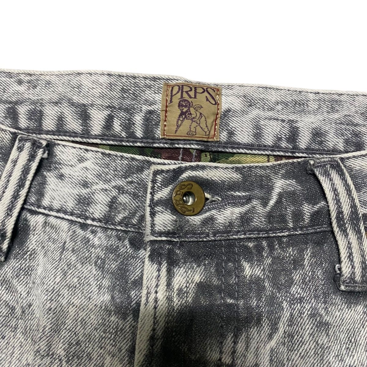 Prps Fall 2014 Prps Denim Acid Wash Jeans Size US 38 / EU 54 - 6 Thumbnail