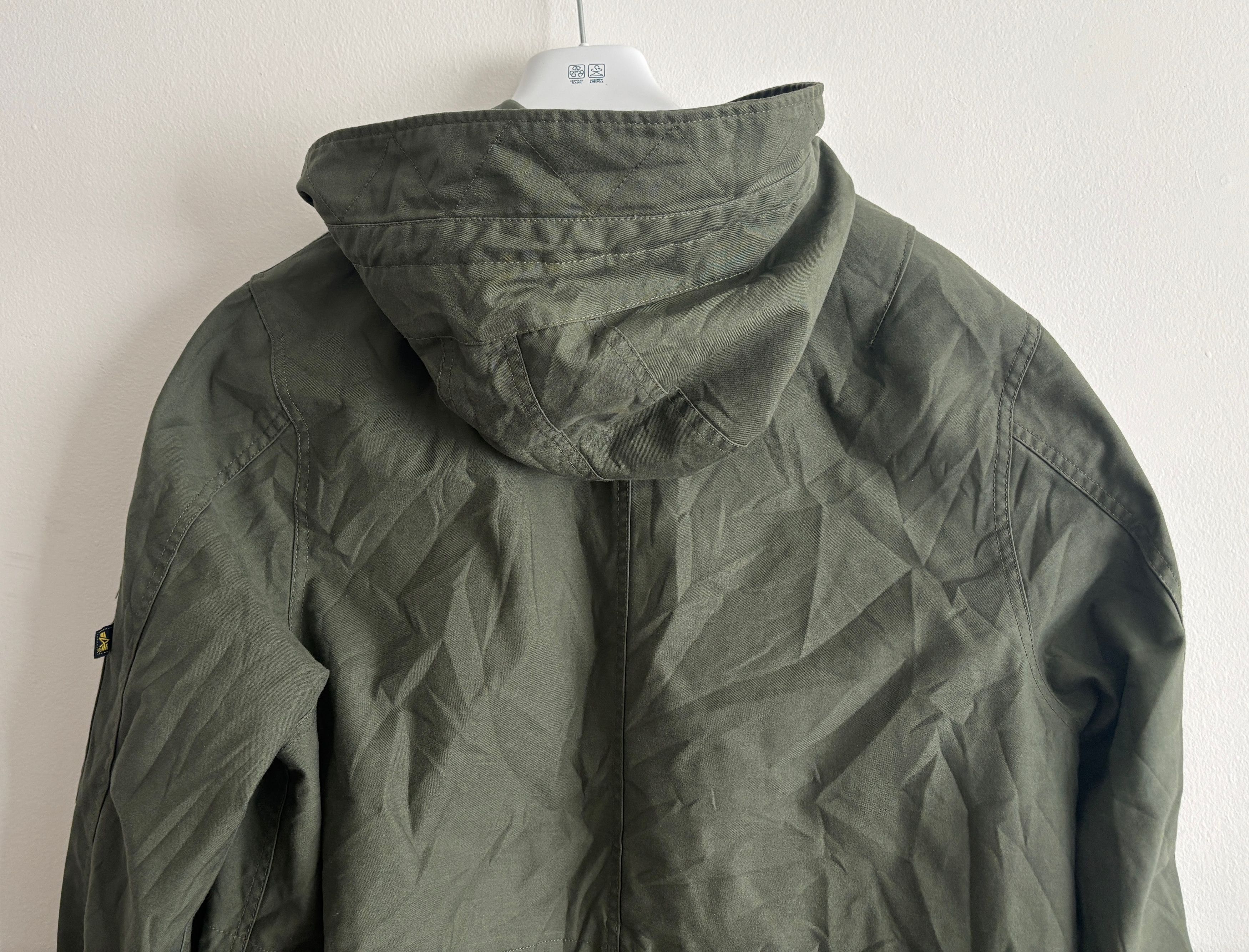 Alpha Industries Olive Green Fishtail Parka Coat /Jacket Medium- Large Size US L / EU 52-54 / 3 - 11 Thumbnail