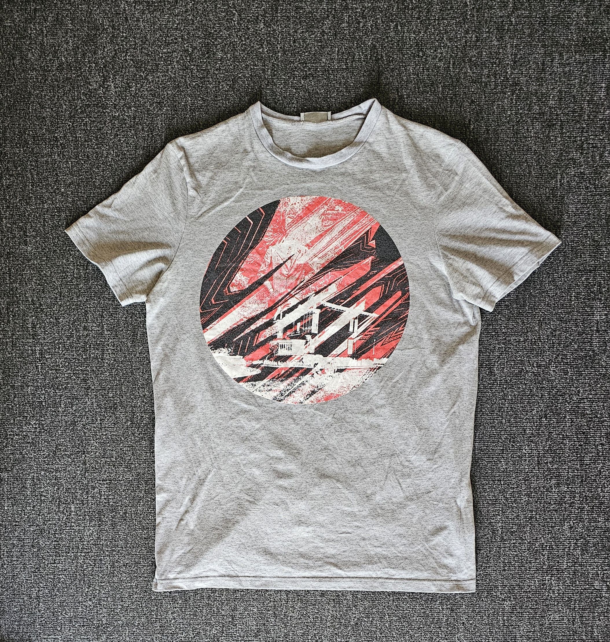 Dior Men's Dior Homme VOTC Eye Tee Hedi T-Shirt Black Sz S
