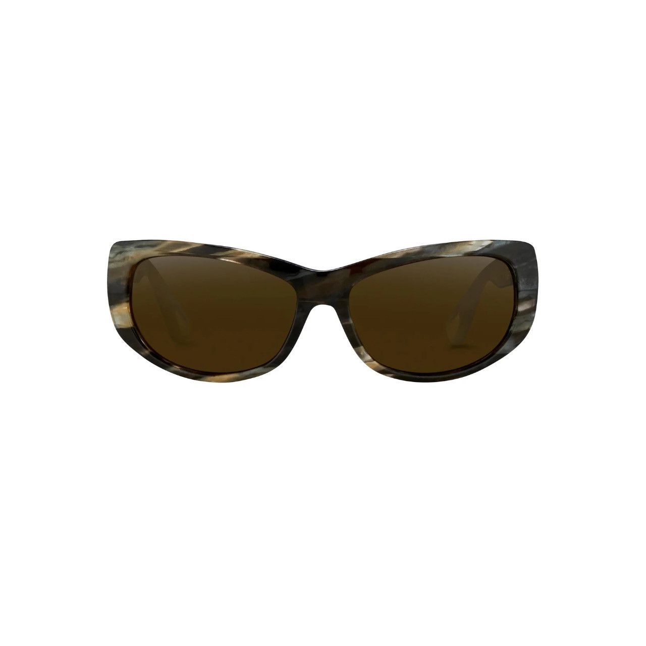 Ann Demeulemeester Ann Demeulemeester Sunglasses Cat Eye Tortoise and Brown Size ONE SIZE - 1 Thumbnail