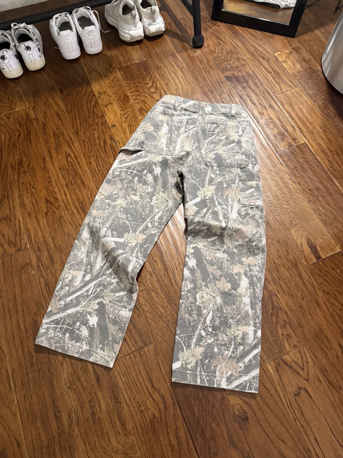 Vintage A&F Camo Carpenters Pants Size US 28 / EU 44 - 2 Thumbnail