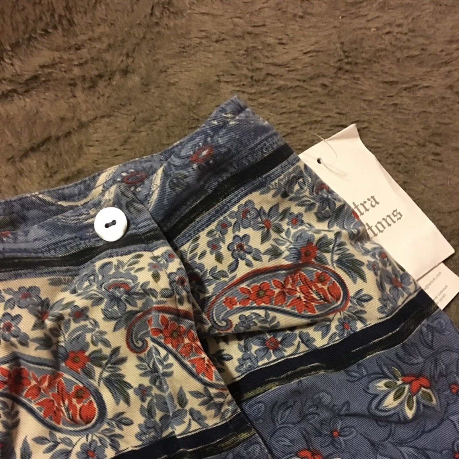 Other Charter Club paisley print wrap skirt NWT 12P Size 34" / US 12 / IT 48 - 7 Thumbnail