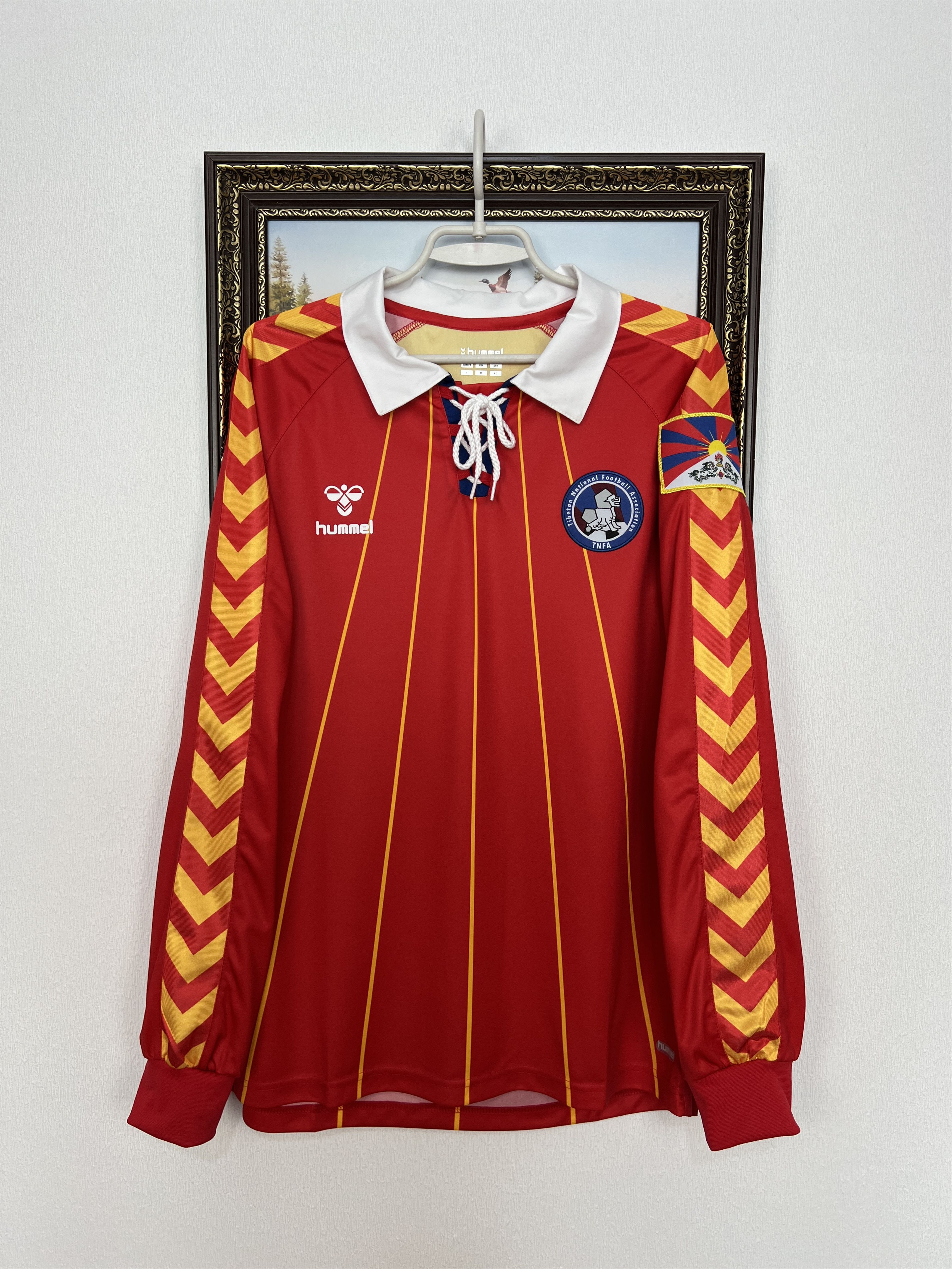 Tibet Home football shirt 2006 Long Sleeve Jersey Hummel