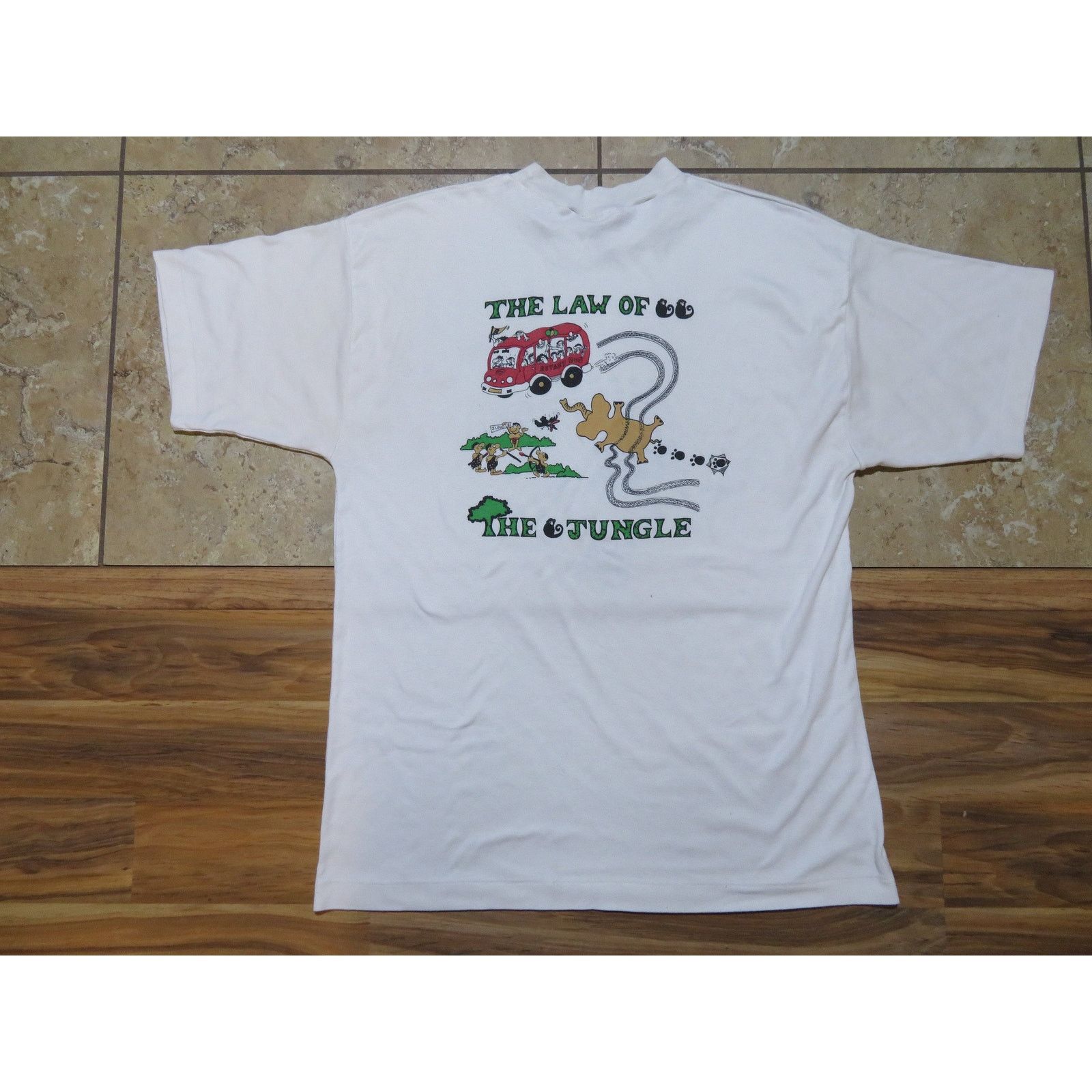 Other The Law of the Jungle 1994 T-Shirt Tiger 7 Double Sided XL Size US XL / EU 56 / 4 - 1 Thumbnail