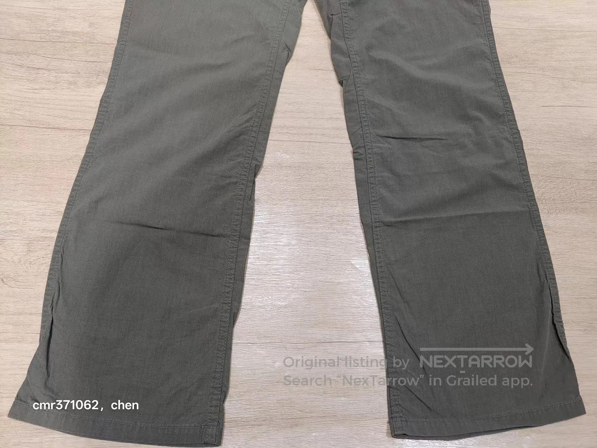 Visvim Green Casual Cargo Pants Size 32. Size US 32 / EU 48 - 3 Thumbnail