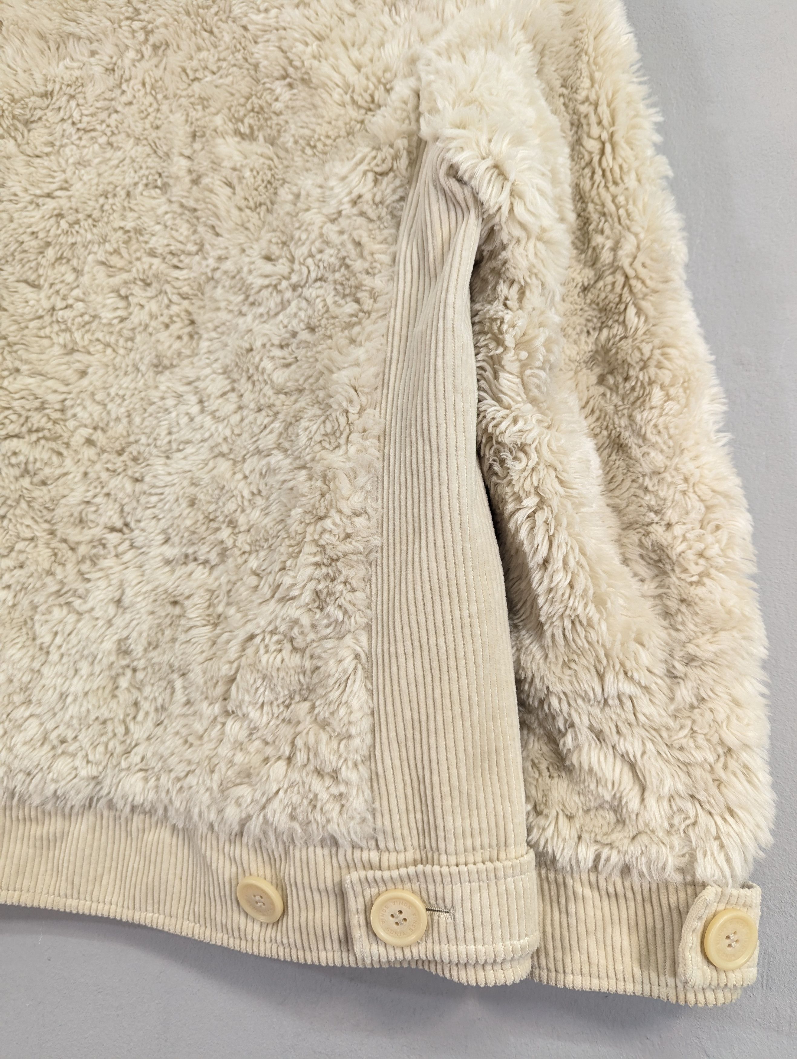 Sonia Rykiel Sonia By Sonia Rykiel Fleece Brushed Zipper Jacket Size 32 Size XXS / US 00 / IT 34 - 18 Thumbnail
