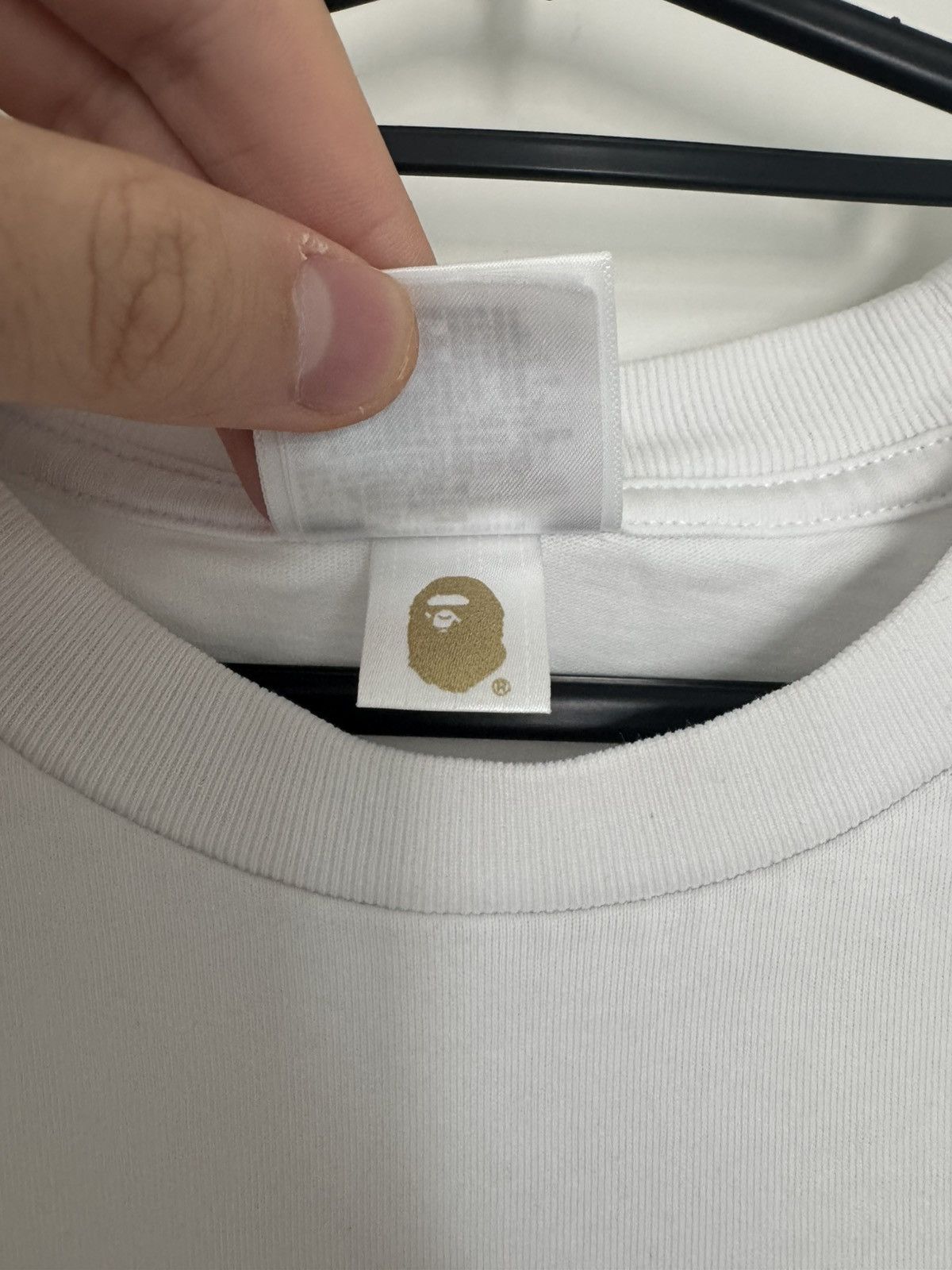 Bape BAPE Shark Face Tee White Size US M / EU 48-50 / 2 - 4 Thumbnail