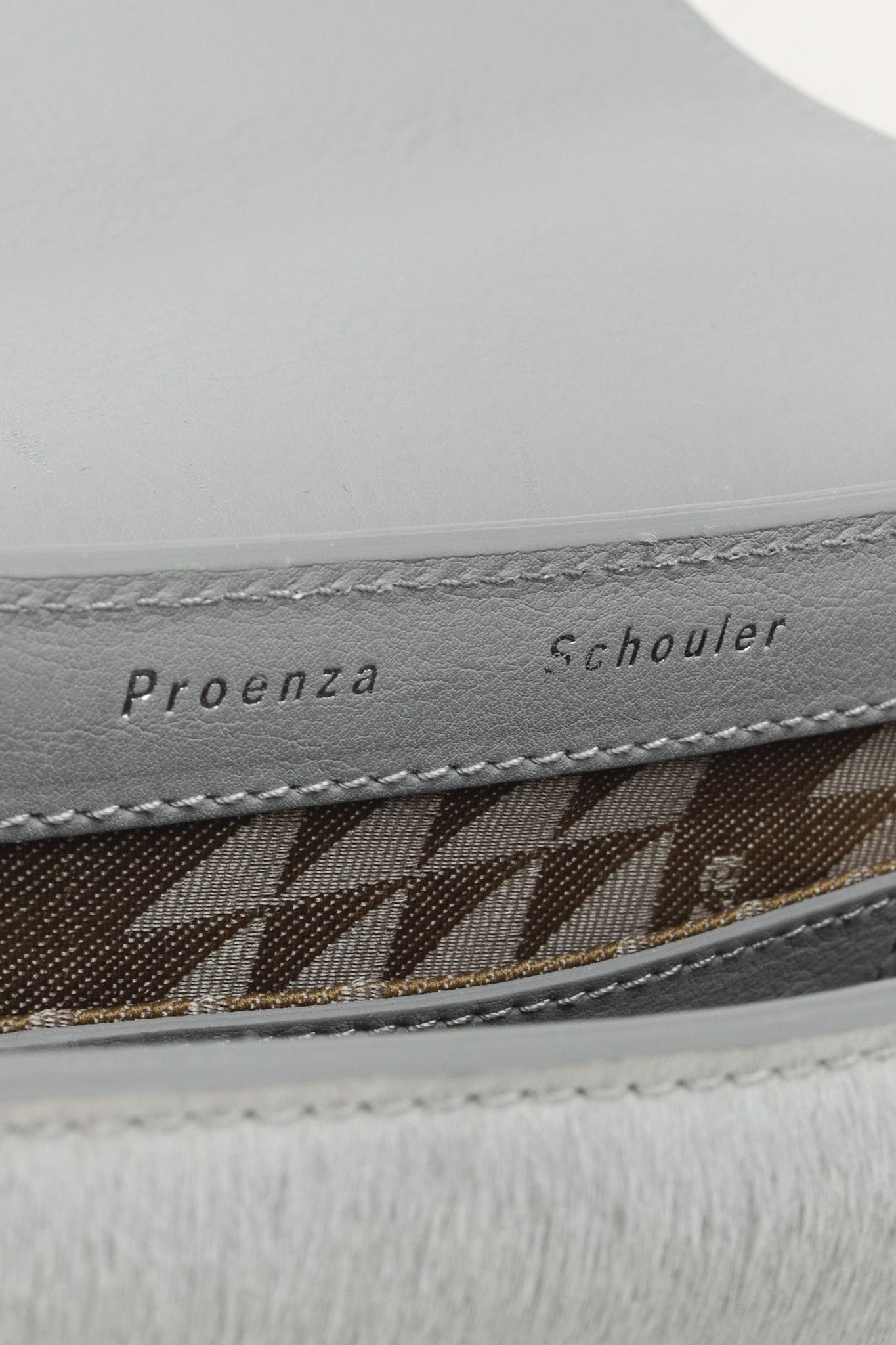 Proenza Schouler Proenza Schouler Icy Pearl Calf Hair PS11 Mini Shoulder Bag Size ONE SIZE - 14 Thumbnail
