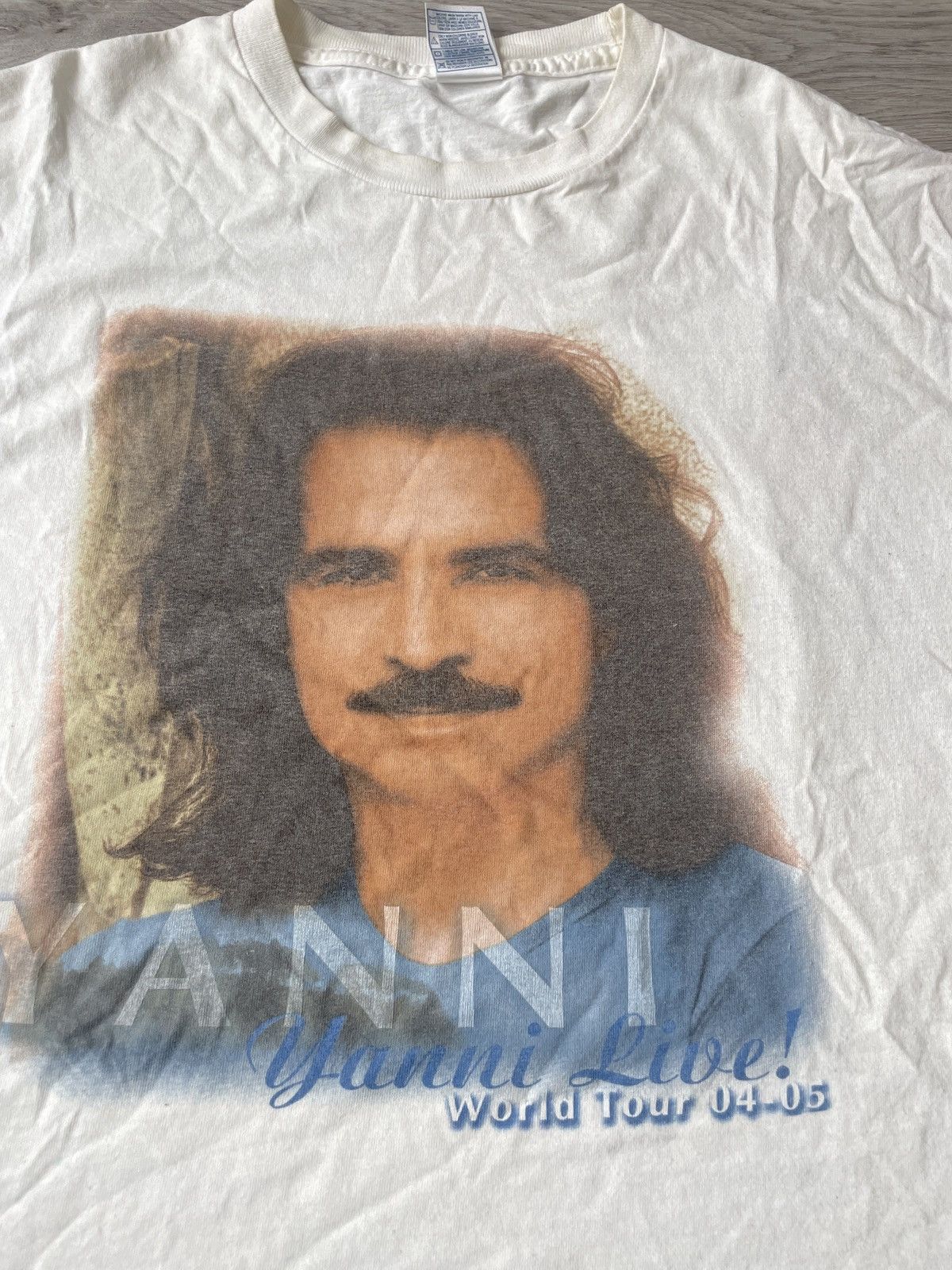 Band Tees × Vintage 2004 Yanni world tour tee Size US XL / EU 56 / 4 - 1 Thumbnail