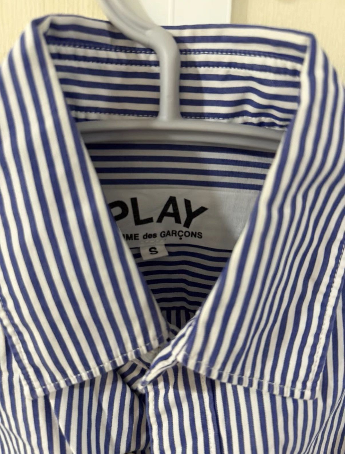Comme des Garcons Comme des Garçons (CDG) Striped Long Sleeve Shirt Size S / US 4 / IT 40 - 2 Thumbnail