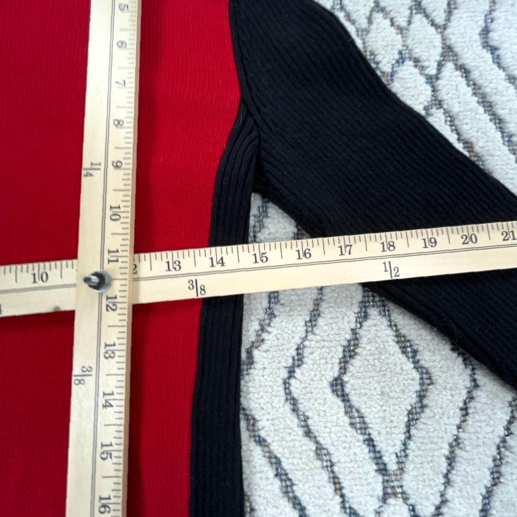 Ralph Lauren Lauren Ralph Lauren Sweater Women S Small Red Full Zip Heavy Knit Jacket Size S / US 4 / IT 40 - 6 Thumbnail