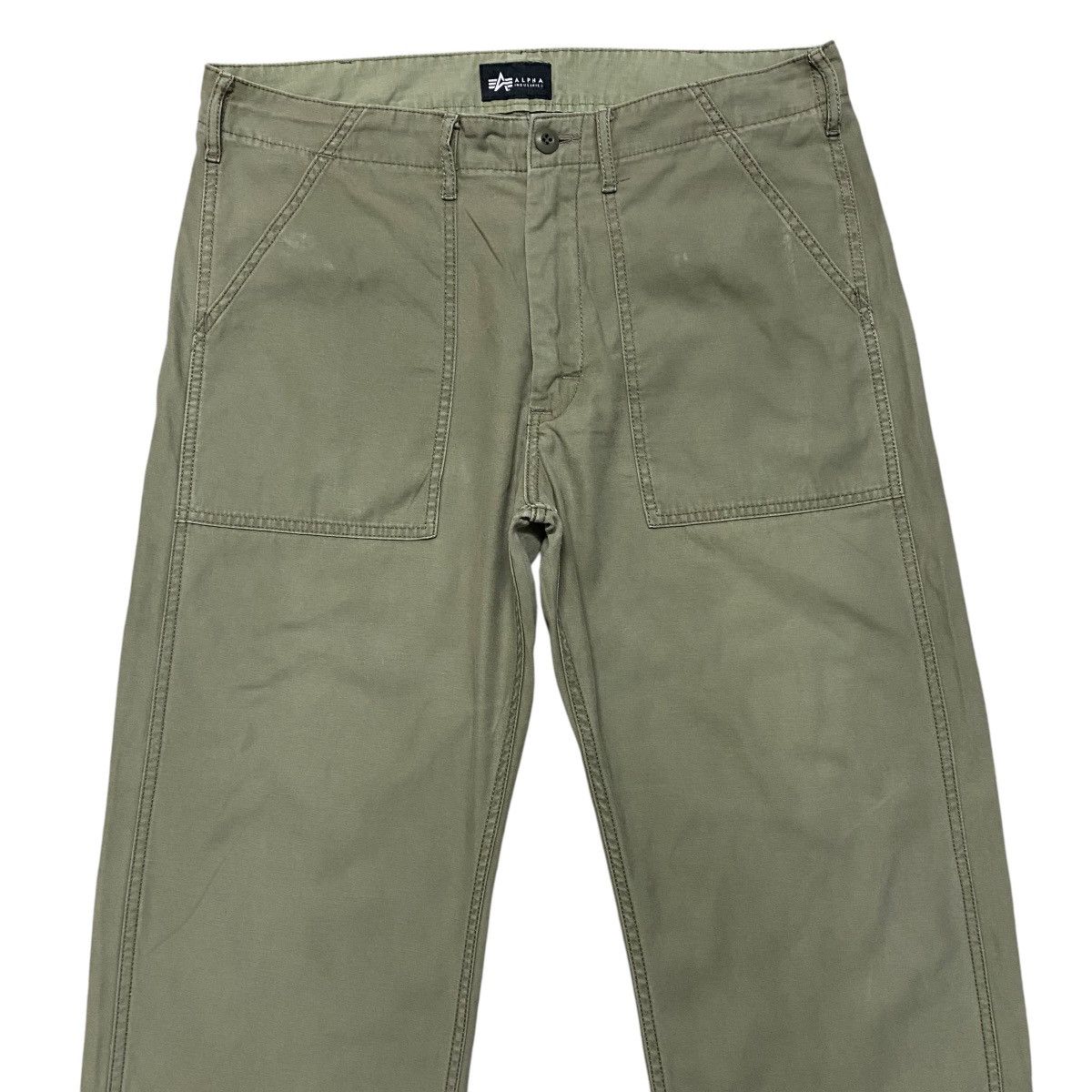 Alpha Industries Vintage Alpha Industries Fatigue Pants Size US 35 - 3 Thumbnail