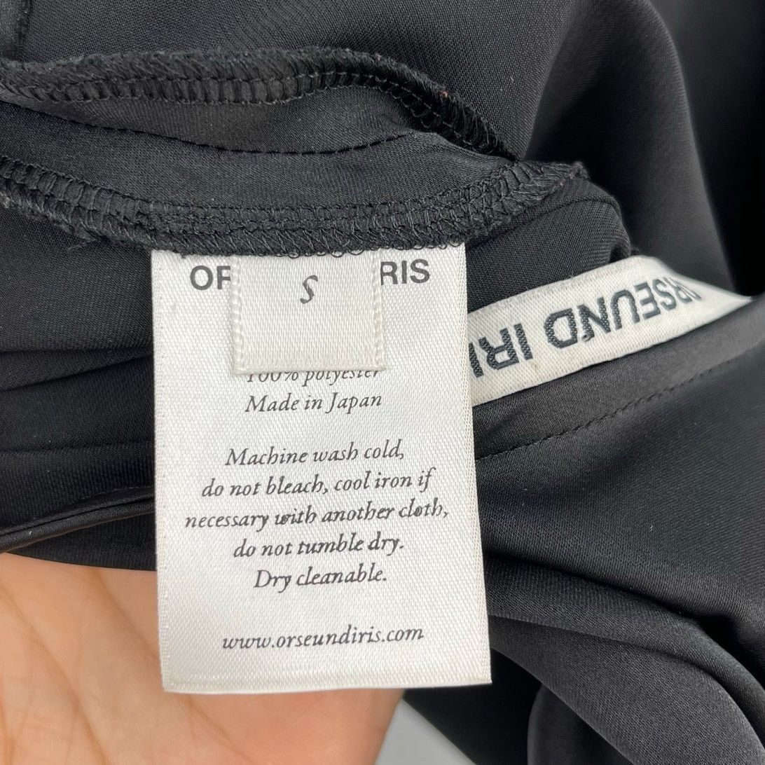 Orseund Iris Orseund Iris | Drawstring Dress in Black Ruched Mini Dress S Size S / US 4 / IT 40 - 13 Thumbnail