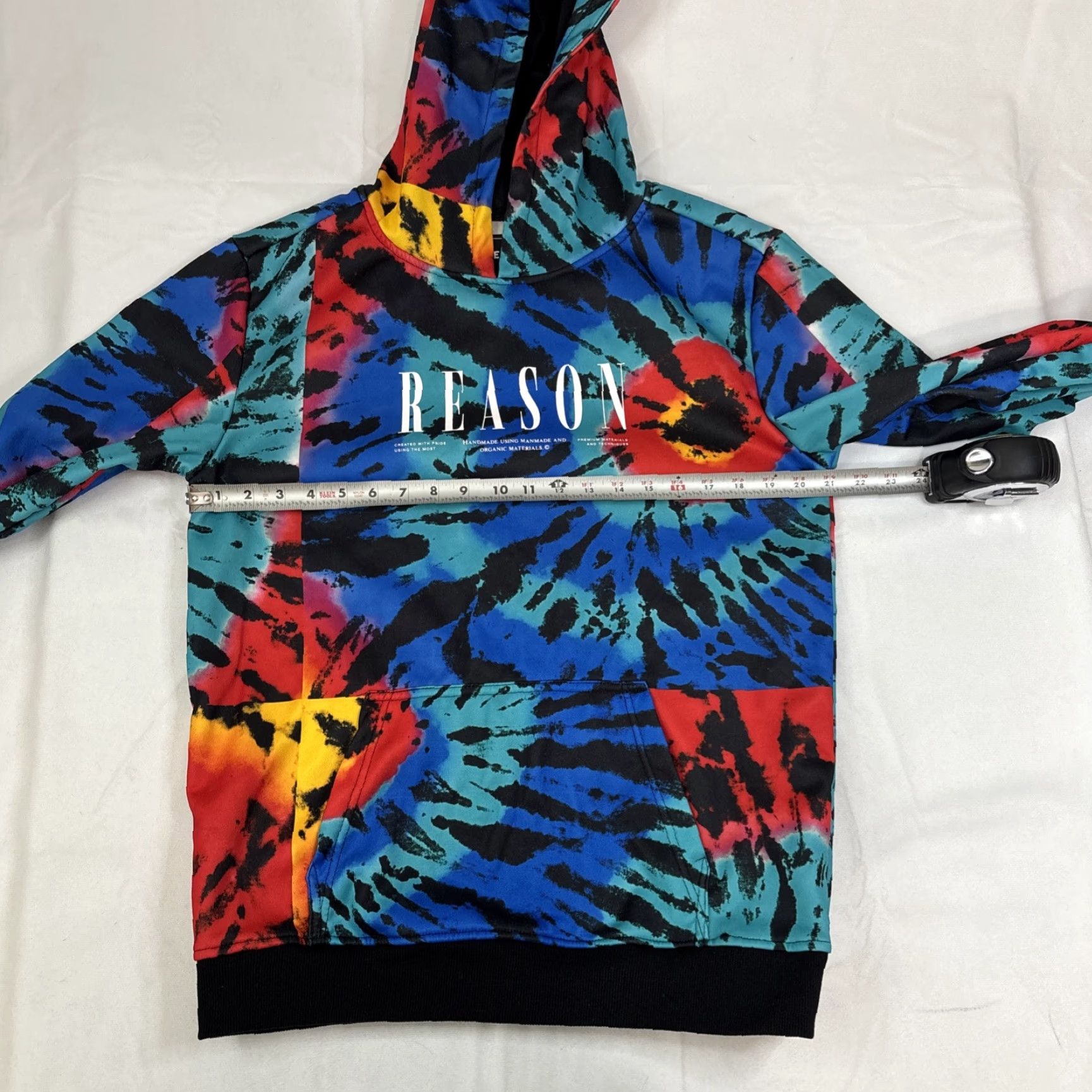 Reason REASON MEN'S CLOTHING MULTI-COLOR PULLOVER HOODIE SWEATSHIRT SIZE M Size US M / EU 48-50 / 2 - 5 Thumbnail