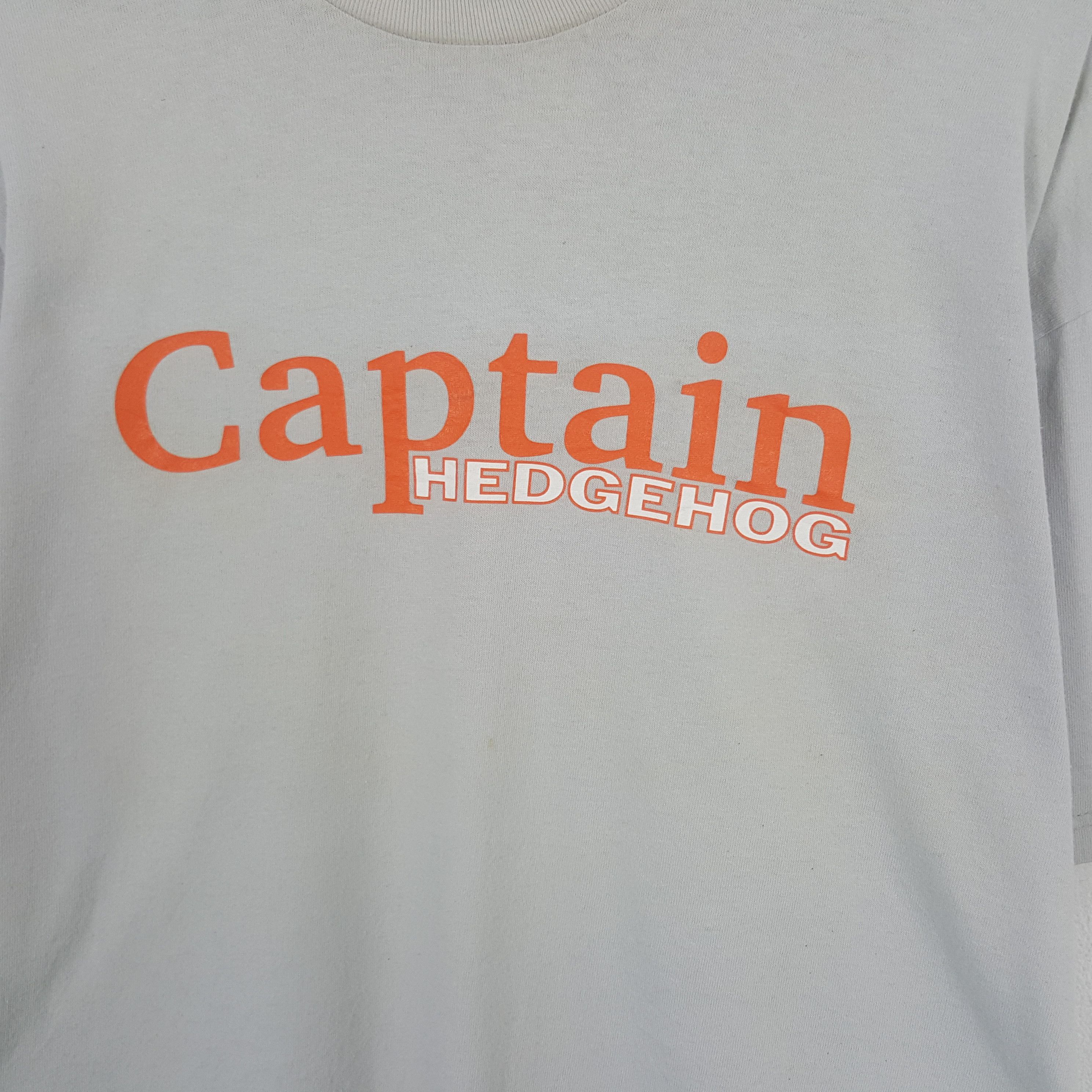 Other Vintage Captain Hedgehog Tshirt Size US XL / EU 56 / 4 - 2 Thumbnail