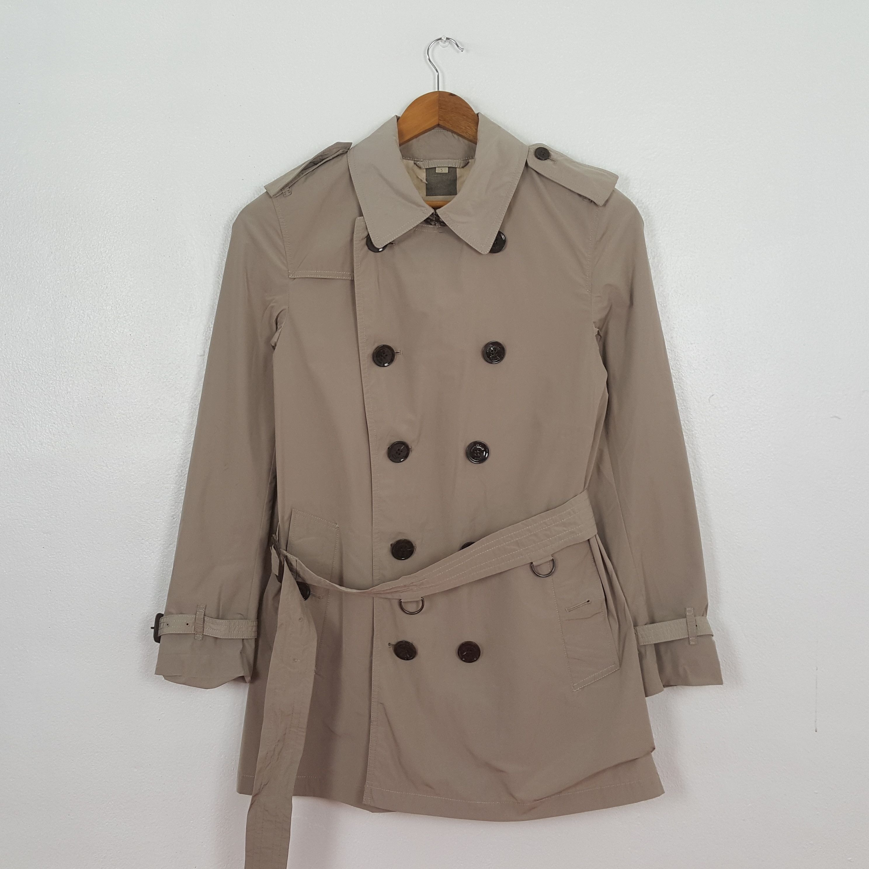 Burberry Vintage Burberry London Fashion Brand Trench Jacket C322N17 Size S / US 4 / IT 40 - 3 Thumbnail