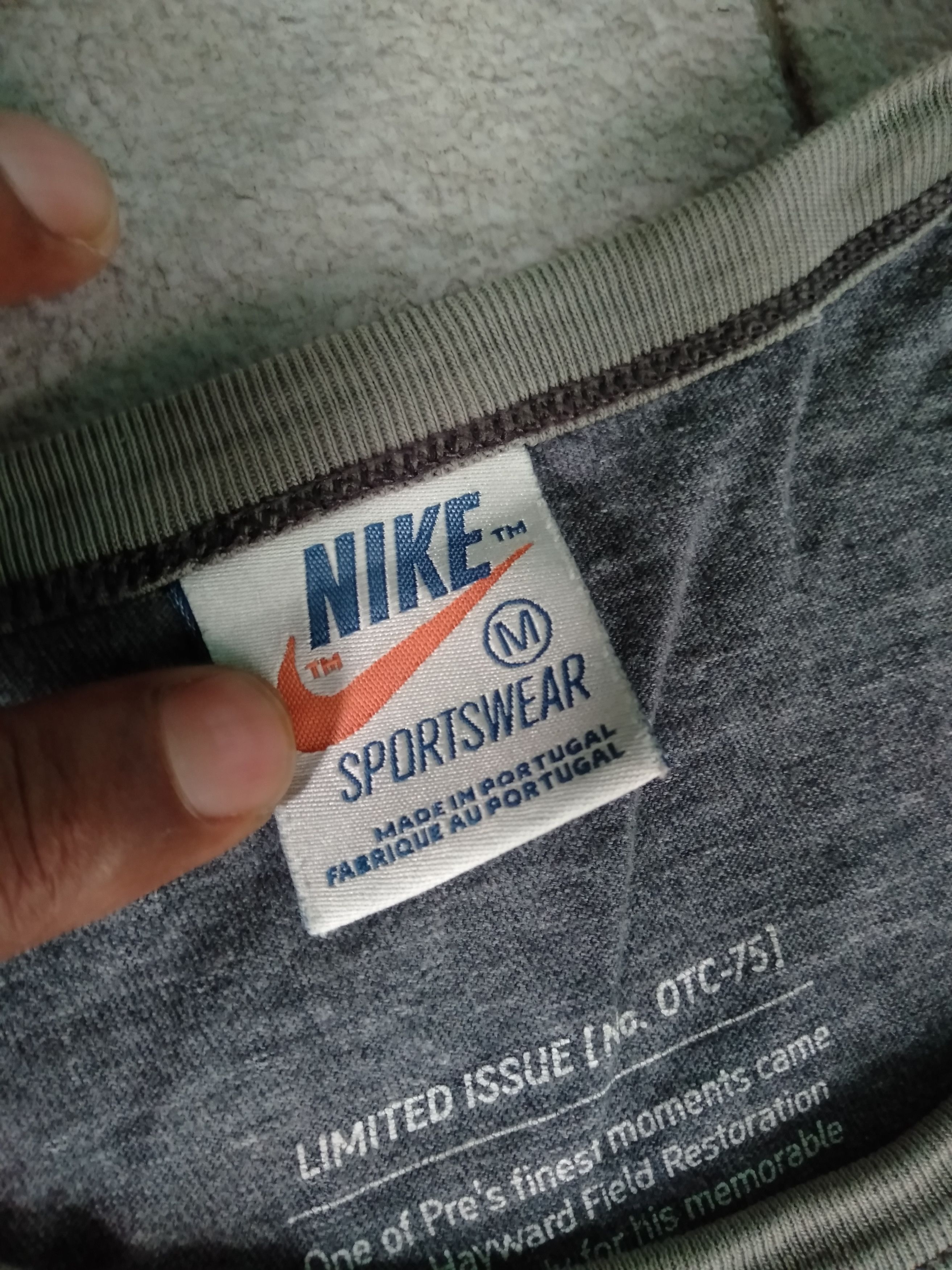 Nike Nike Prefontaine T-Shirt Gray Vintage Size US M / EU 48-50 / 2 - 7 Thumbnail