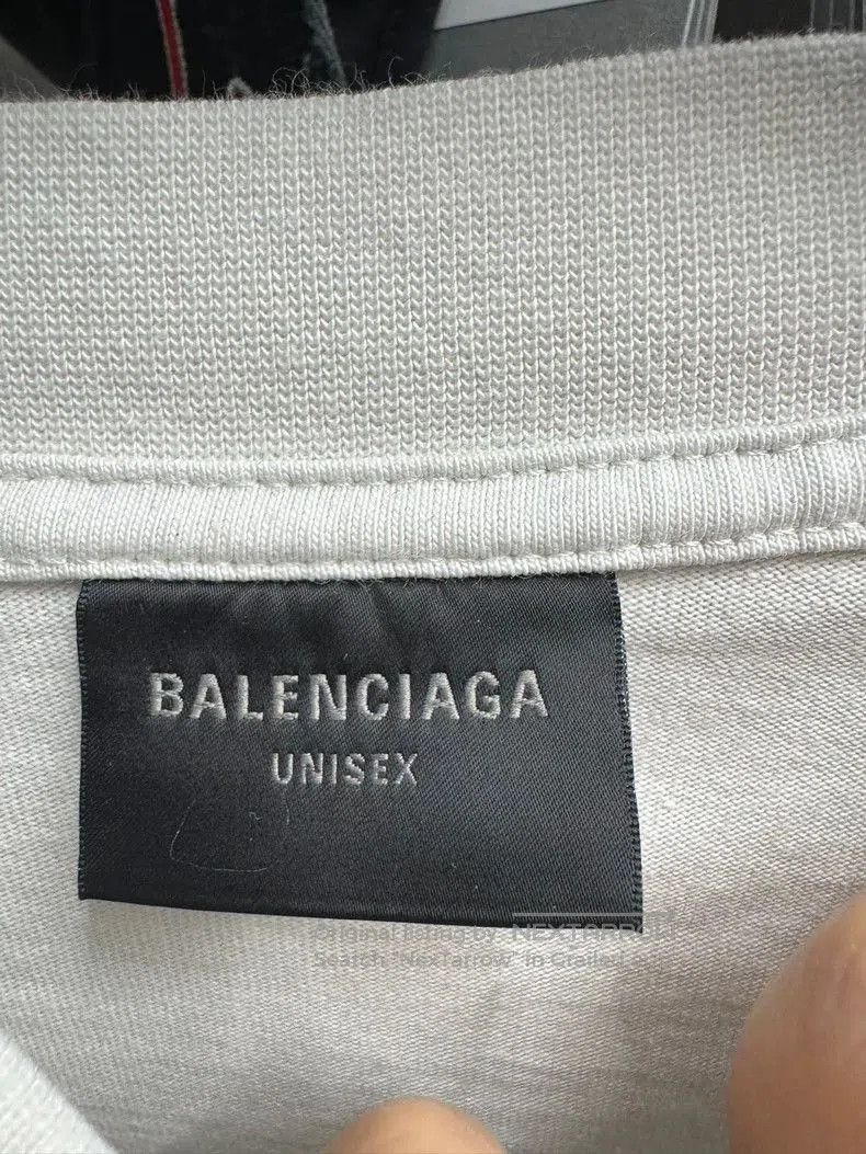 Balenciaga Balenciaga white Manchester United vintage short sleeved sh Size US XL / EU 56 / 4 - 3 Thumbnail