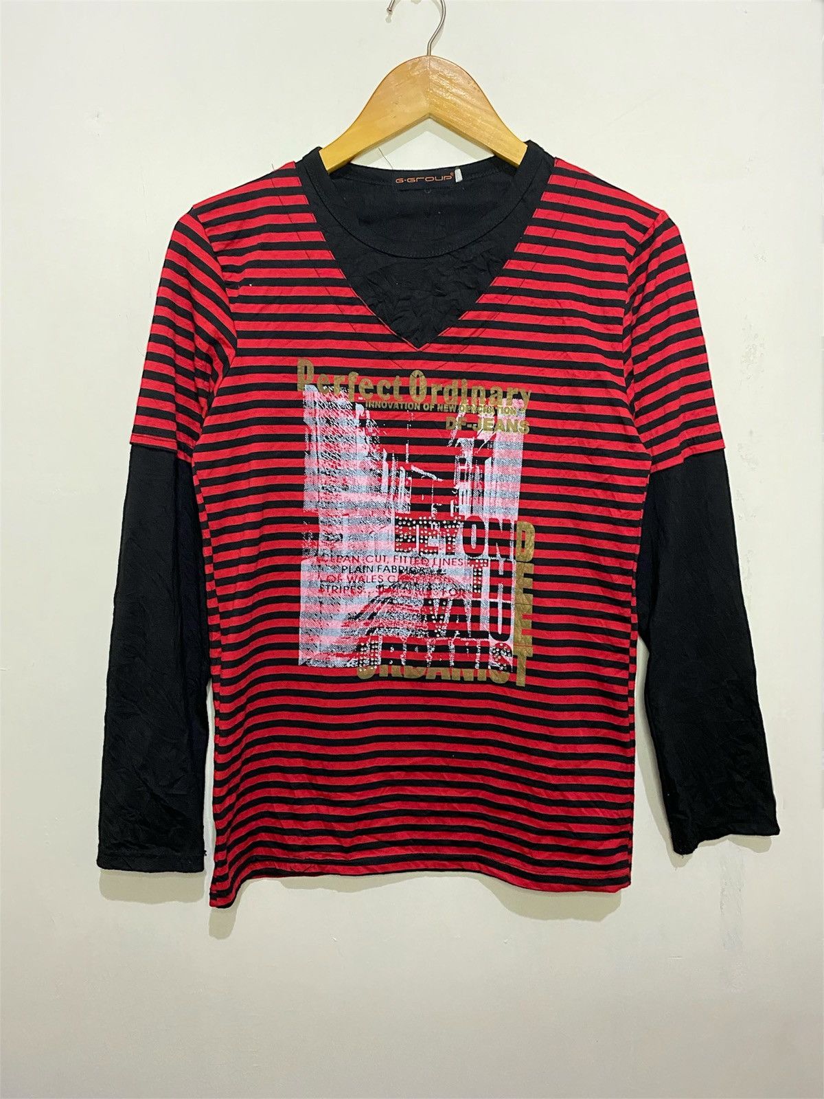 If Six Was Nine × Japanese Brand × Le Grande Bleu (L.G.B.) Vintage G-Group Double Layer If Six Was Nine Style Size US L / EU 52-54 / 3 - 1 Thumbnail