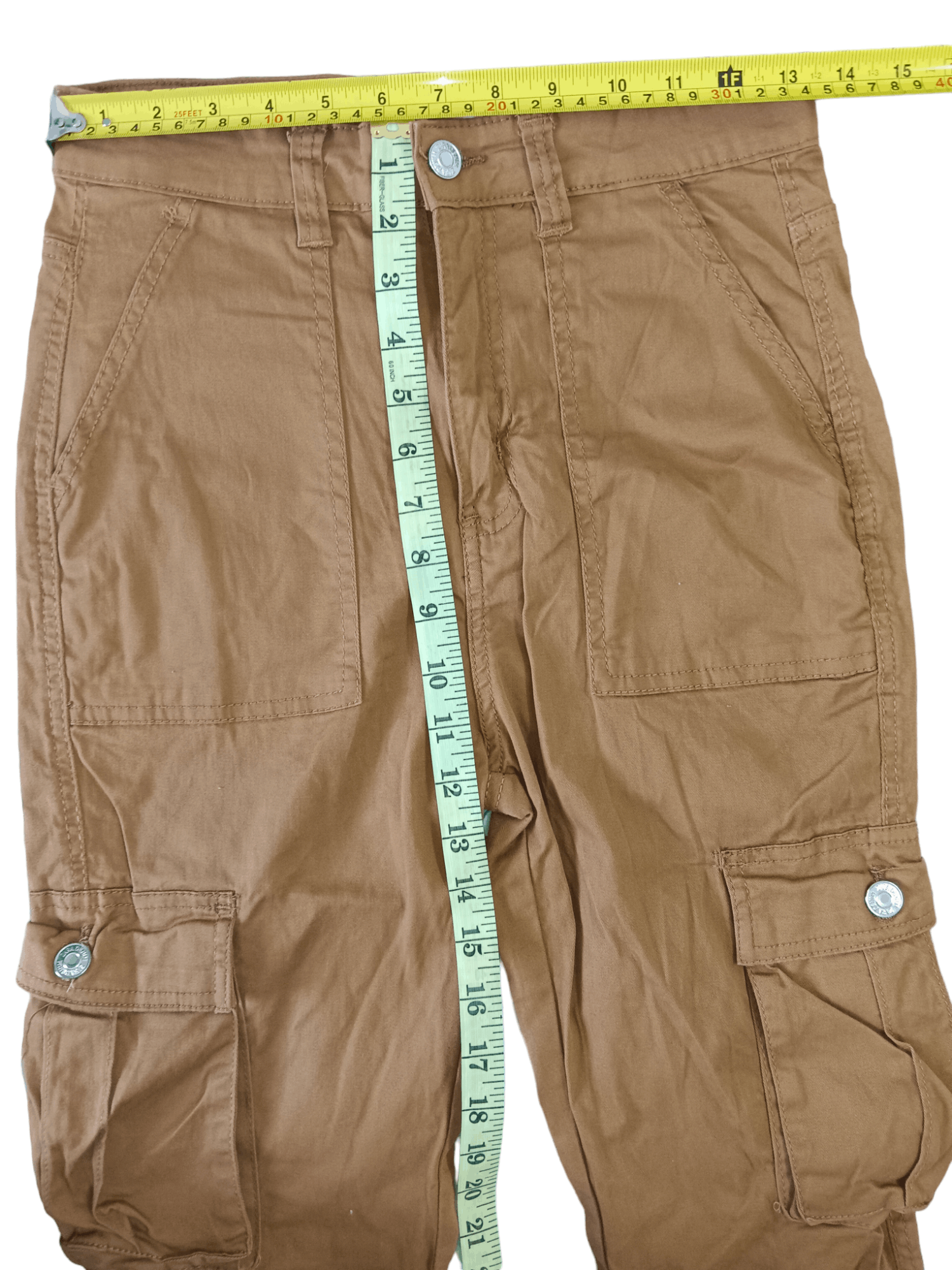 Zara ZARA GOA Inspired Stretchable Super Flared Cargo Pants Size US 28 / EU 44 - 5 Thumbnail