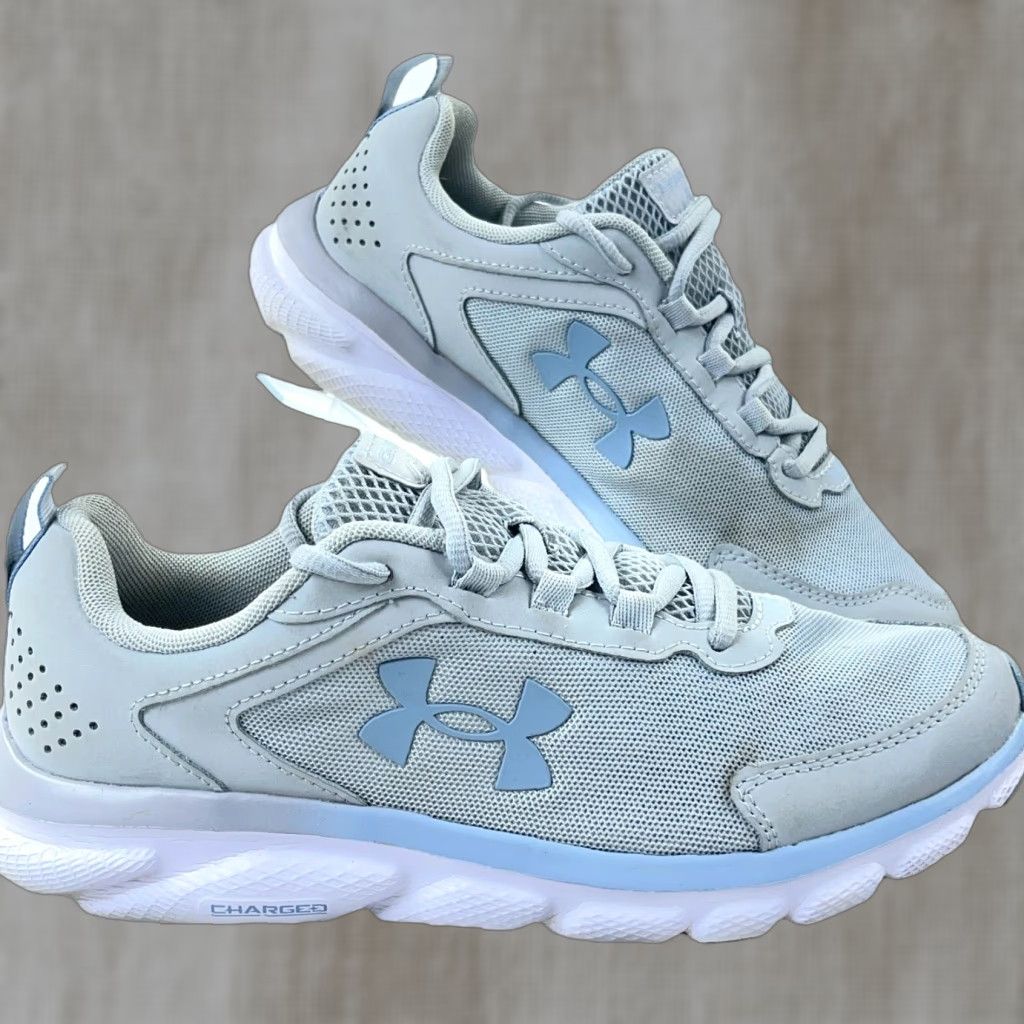 Under Armour Under Armour Charged Assert 9 Sneakers Women's 8.5 Gray Cushioned Running & Jogging Low Top Size US 6 / IT 36 - 1 Thumbnail
