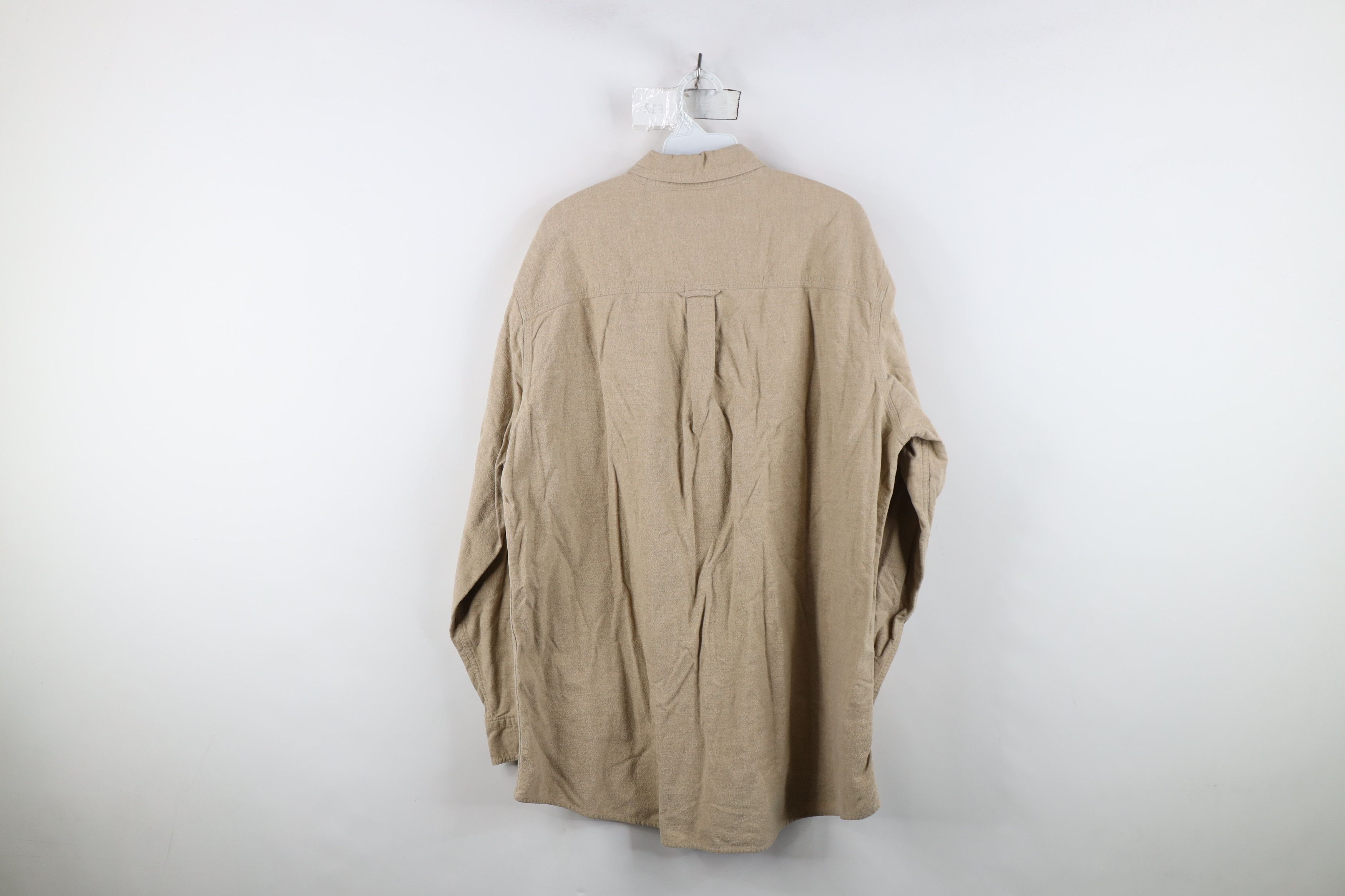 Woolrich Woolen Mills Vintage Woolrich Chamois Cloth Collared Button Down Shirt Size US L / EU 52-54 / 3 - 10 Thumbnail