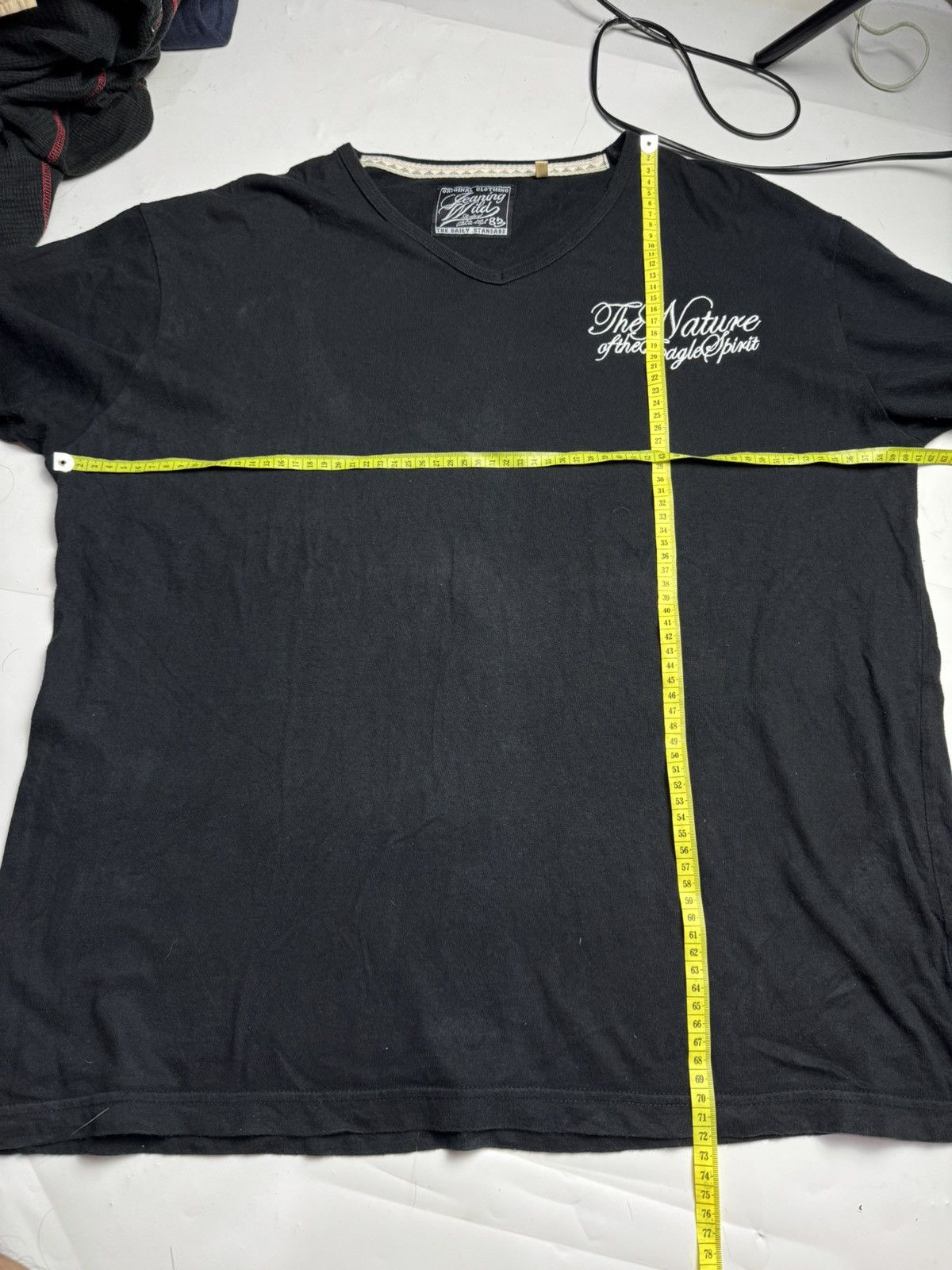 If Six Was Nine × Japanese Brand × Le Grande Bleu (L.G.B.) Japanese Poem Eagle Long Sleeve Size US XL / EU 56 / 4 - 7 Thumbnail