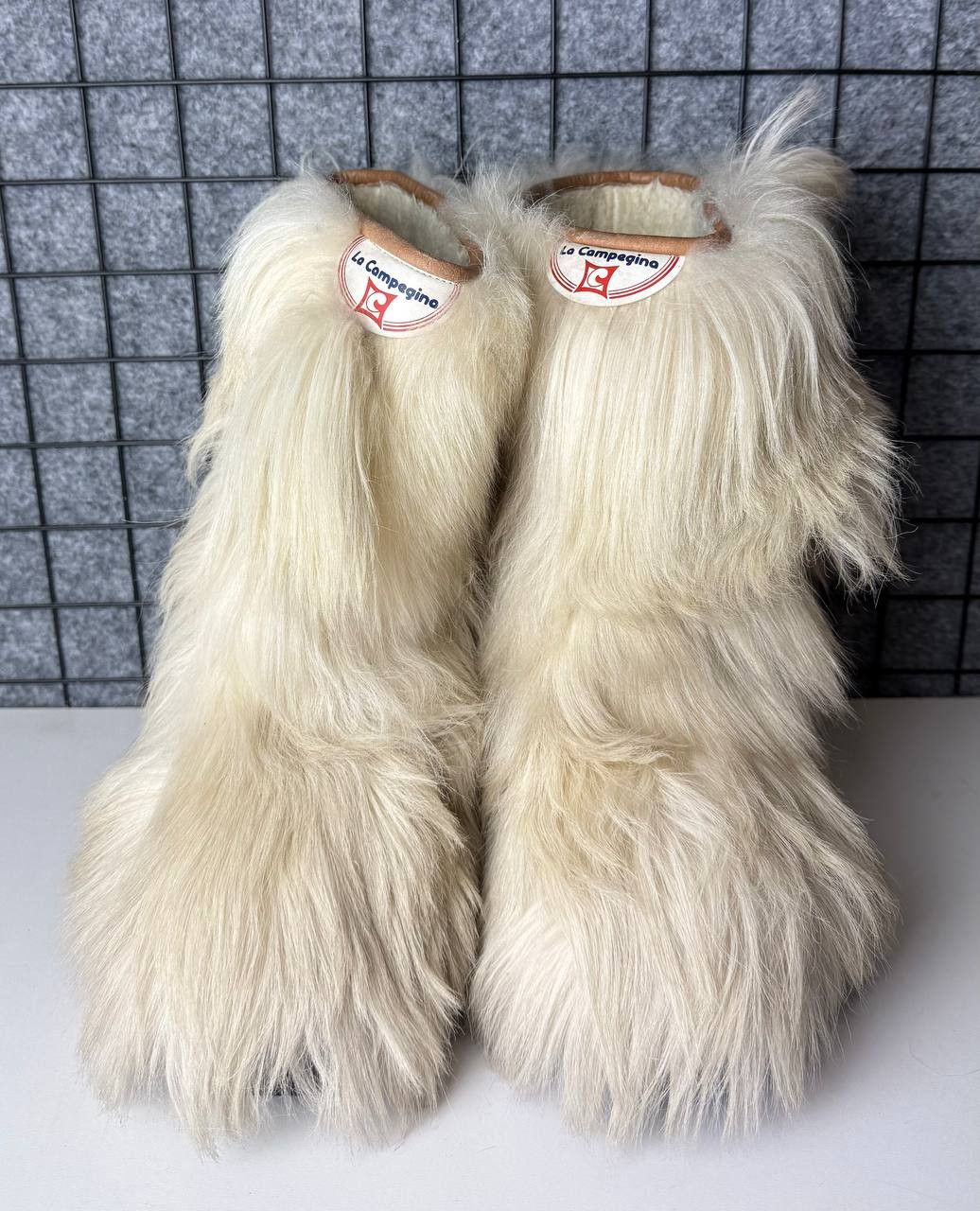 Yeti La Campegina Vintage Yetti Boots Goat Fur Made in Italy Size US 8.5 / EU 41-42 - 3 Thumbnail