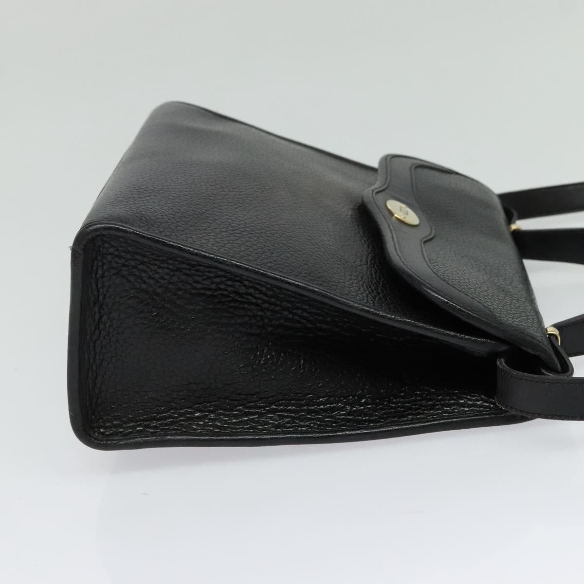 Dior DIOR Hand Bag Leather Black Gold Size ONE SIZE - 5 Thumbnail