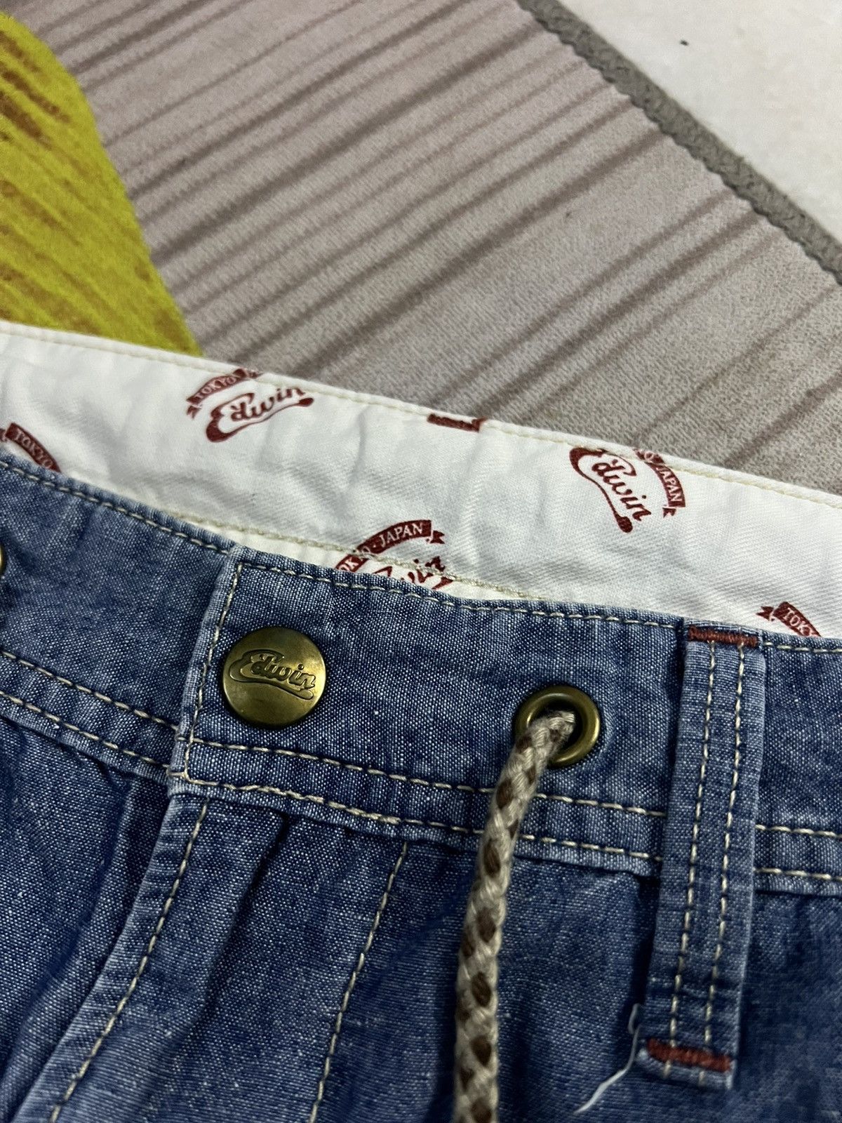 Japanese Brand EDWIN BAGGY JEANS Size US 31 - 14 Thumbnail