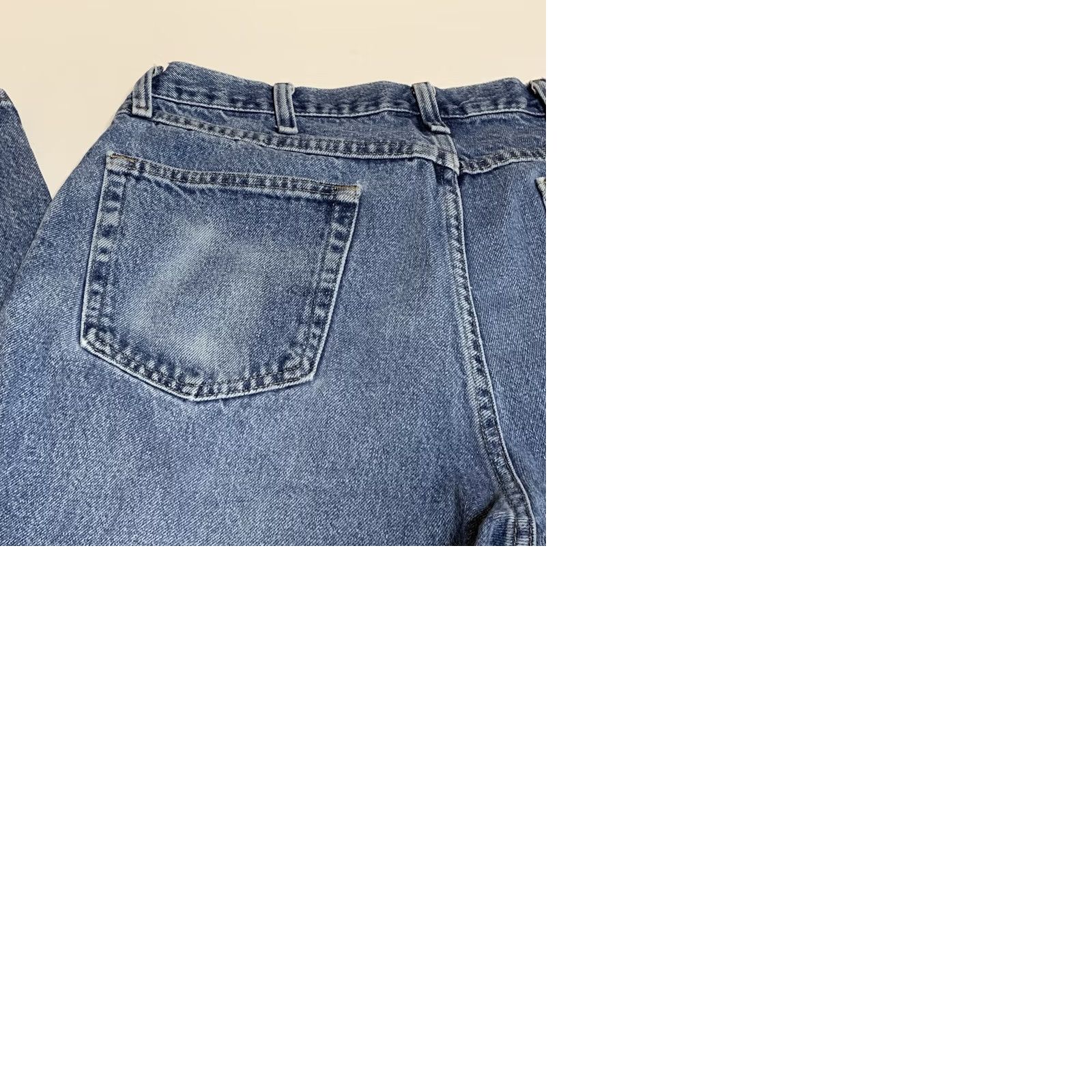 Wrangler Wrangler Jeans Regular Fit Denim Blue Jeans Mens 36x30 Straight Leg Distressed Wrangler Premium Quality Size US 36 / EU 52 - 9 Thumbnail