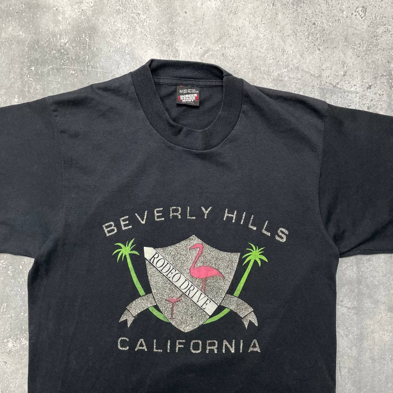 Vintage Vintage 90s Beverly Hills Rodeo Drive California T Shirt Size US M / EU 48-50 / 2 - 2 Thumbnail