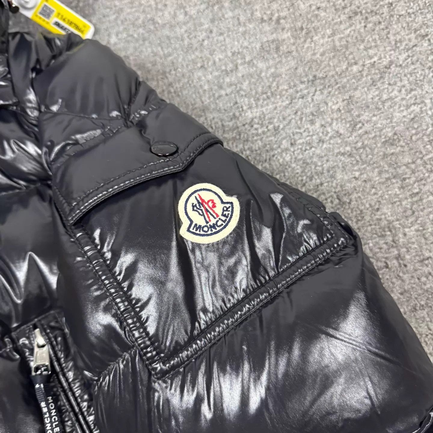 Moncler Moncler Chiablese Black Shiny Hooded Puffer 1 99N Size US S / EU 44-46 / 1 - 4 Thumbnail