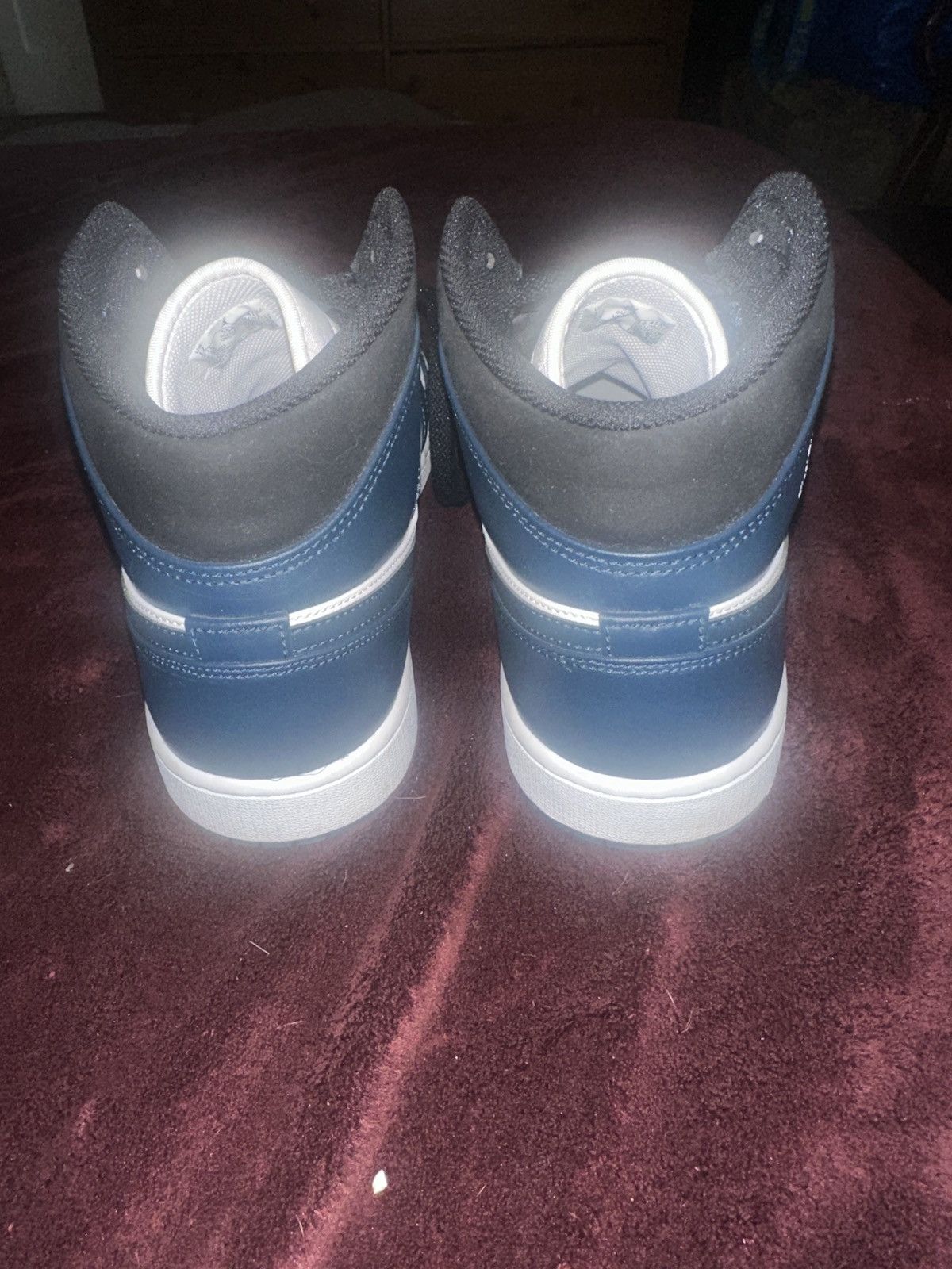 Jordan Brand Air Jordan 1 Mid - “Armory Navy” Size US 12 / EU 45 - 5 Thumbnail