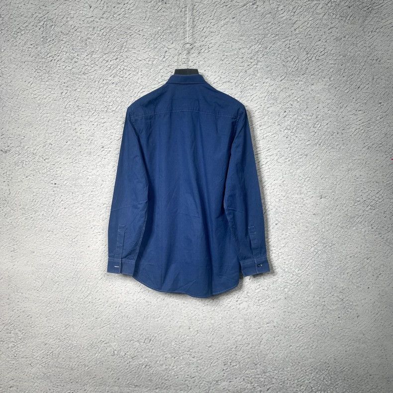 Givenchy Givenchy Size38 Blue Denim Shirt Jacket Size US M / EU 48-50 / 2 - 2 Thumbnail