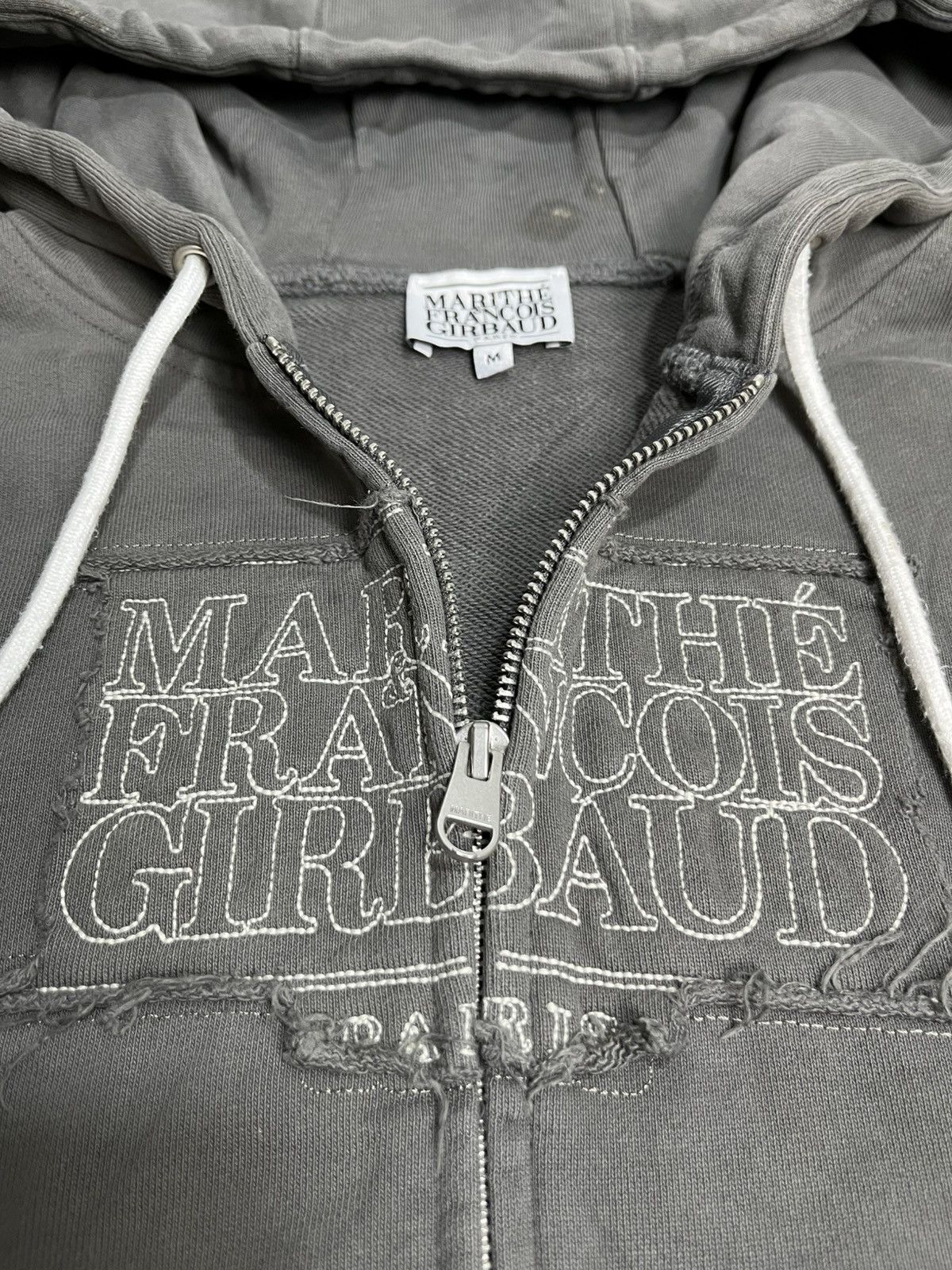 If Six Was Nine × Le Grande Bleu (L.G.B.) × Marithe + Francois Girbaud Marithe Francois Girbaud Crop Hood Size US M / EU 48-50 / 2 - 4 Thumbnail