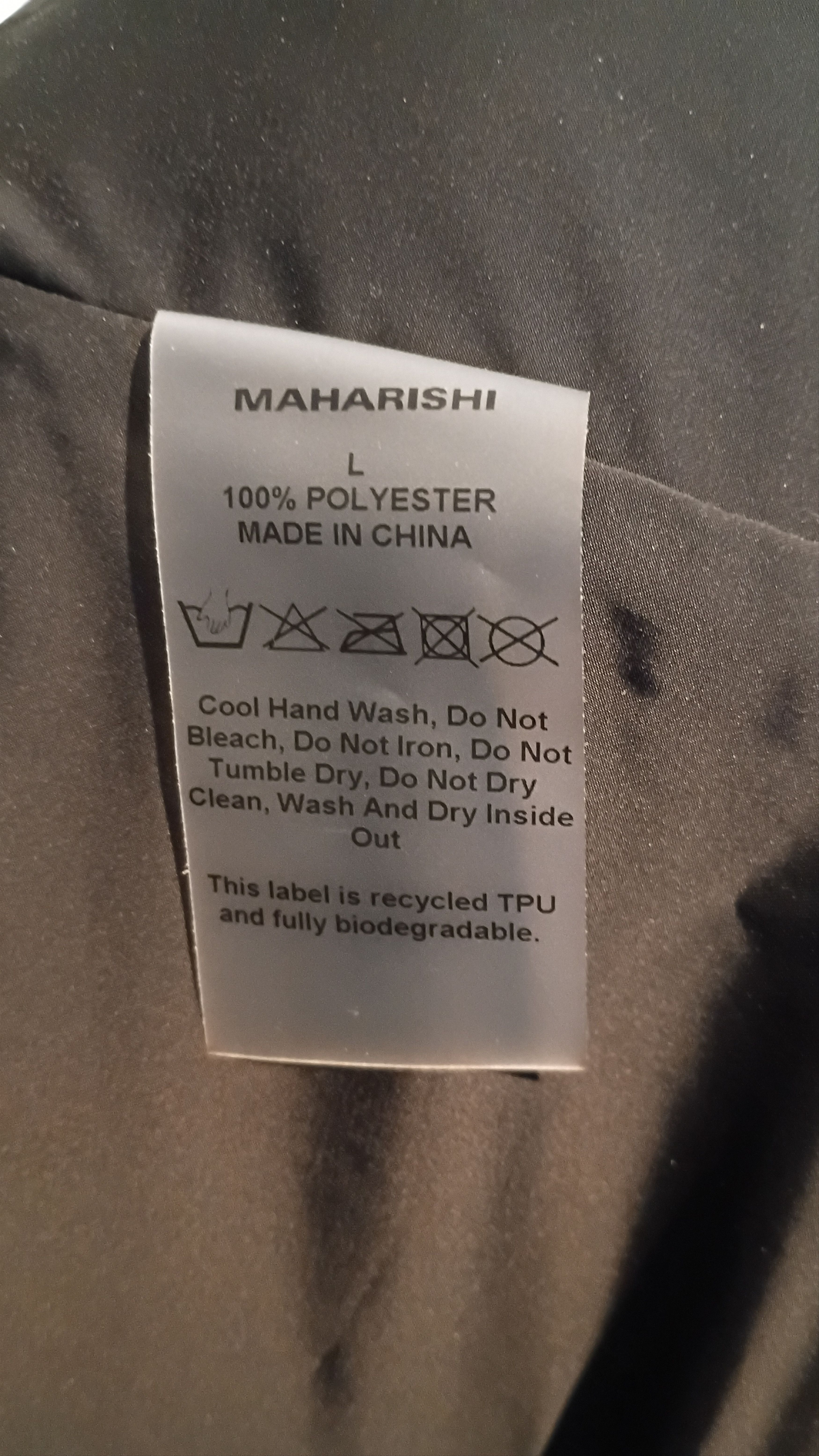 Maharishi 2218 Primaloft Padded Tech Monk Jacket Size US L / EU 52-54 / 3 - 8 Thumbnail