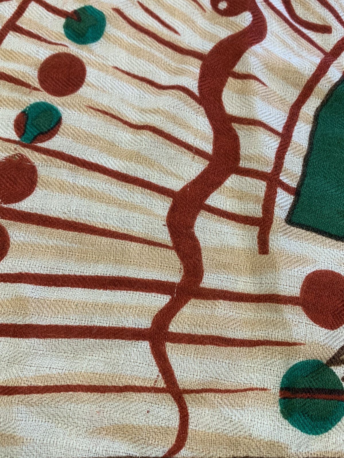 Hermes Hermes Cosmogonie Apache Cashmere Wool Silk Shawl Scarf Size ONE SIZE - 7 Thumbnail