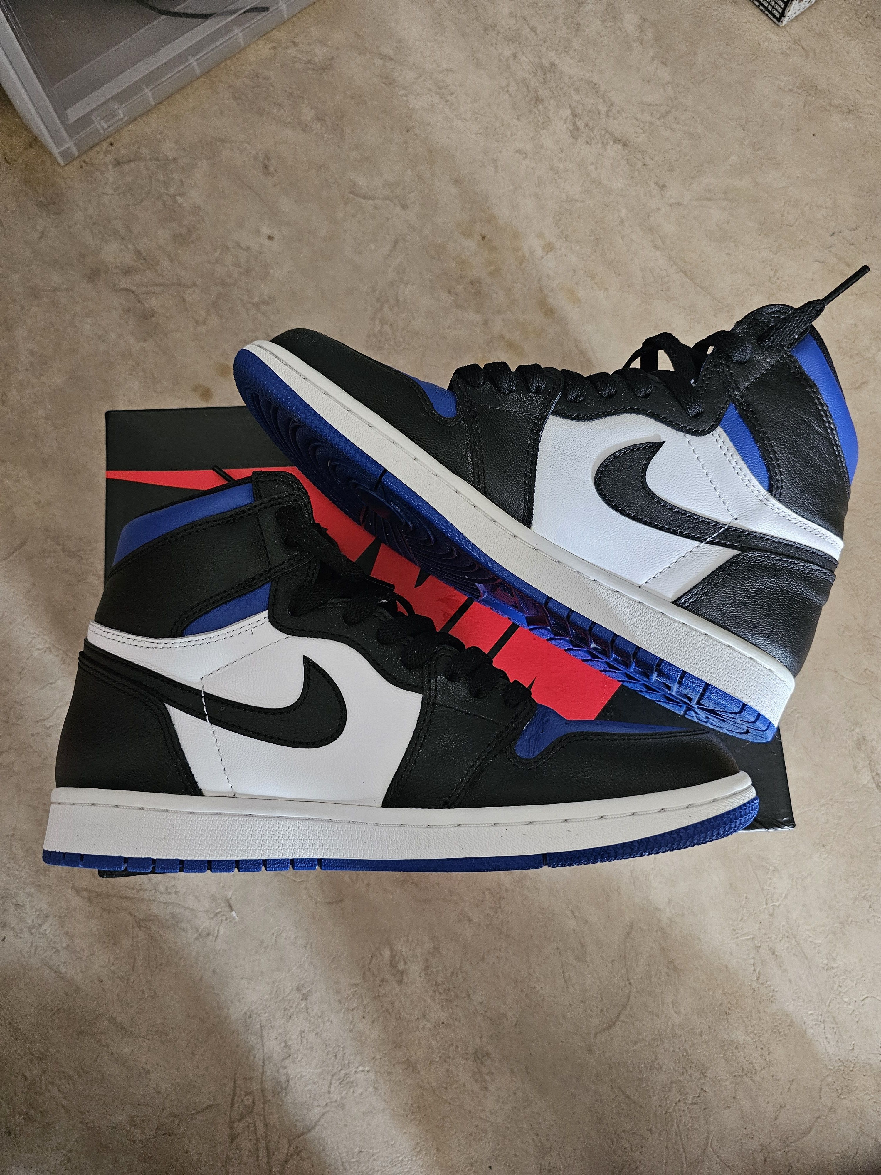 Jordan Brand Jordan 1 OG Royal Toe Size US 8 / EU 41 - 6 Thumbnail